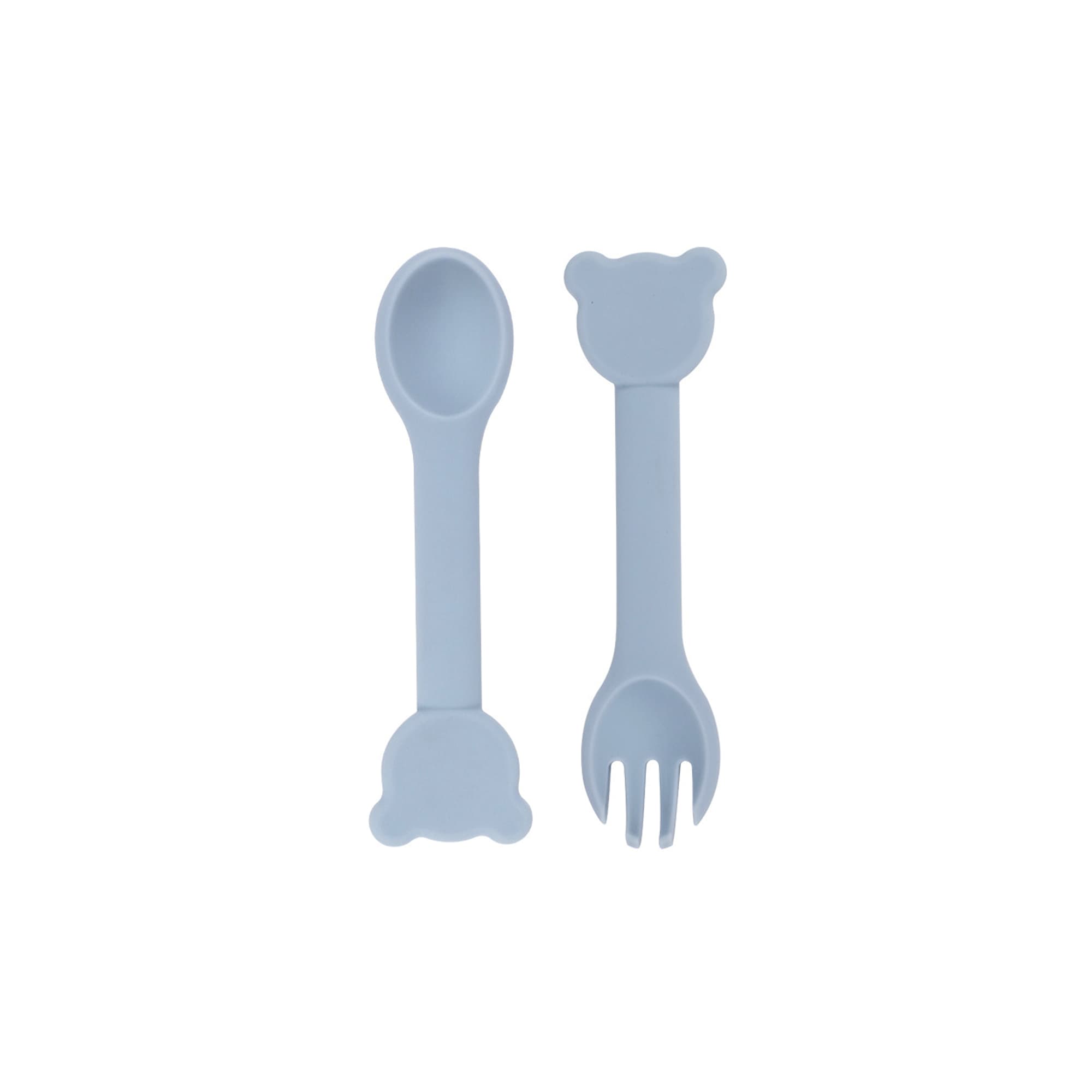 Alternative view of Bear Shape Silicone Kids Cutlery