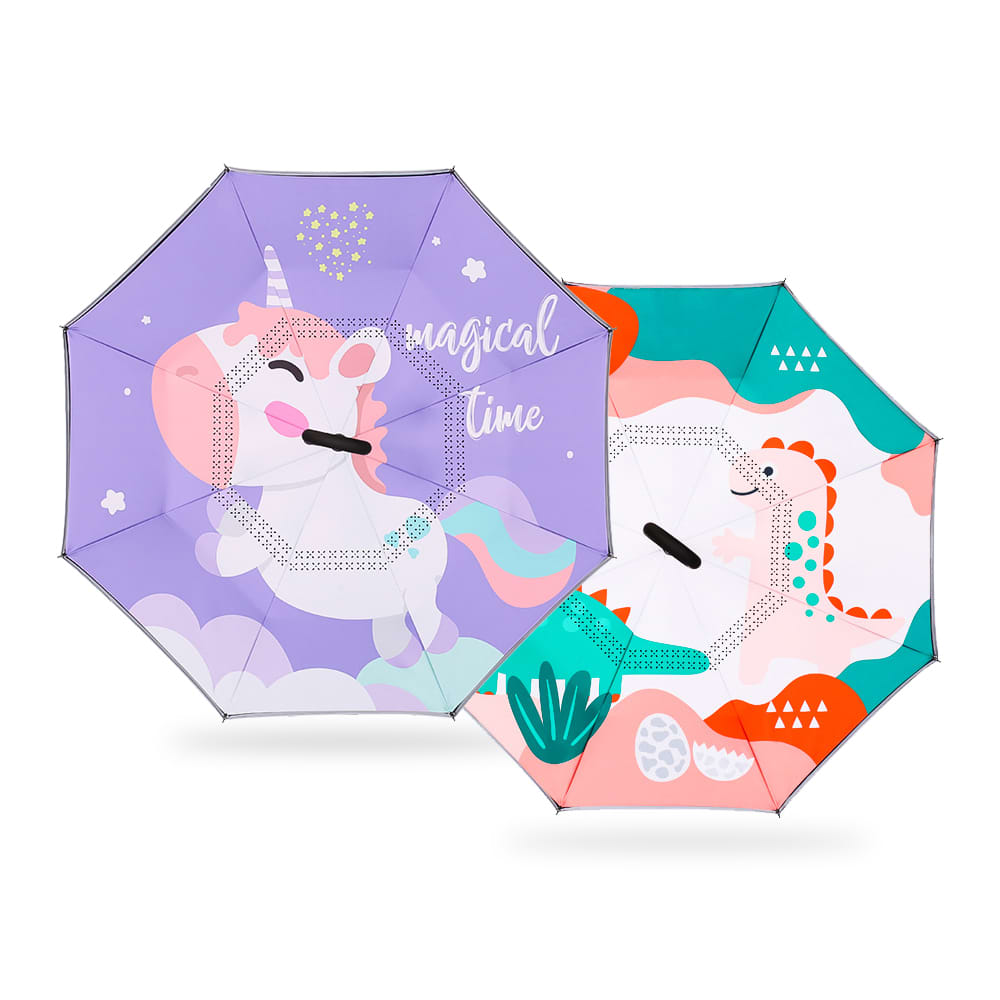 Children's Reversible Folding Umbrella - PCH777 Image 