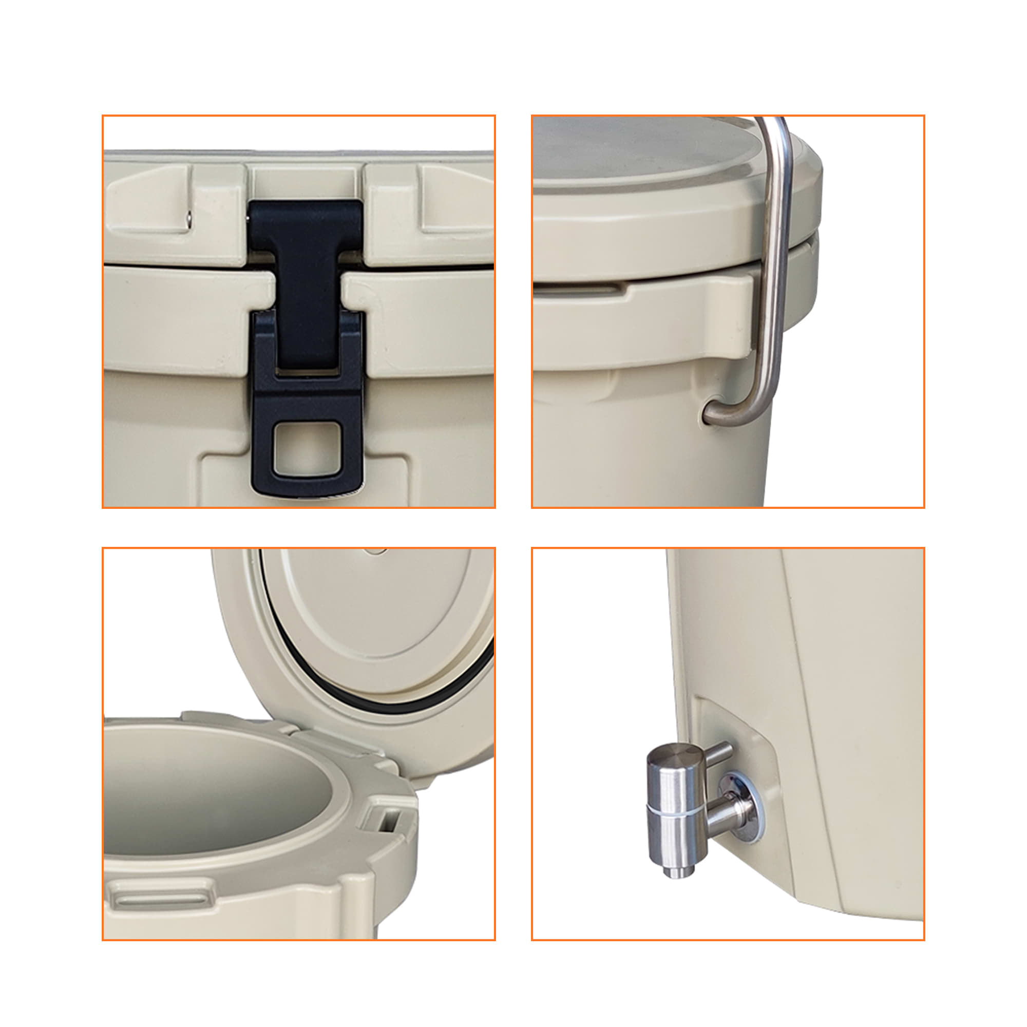 7L Ice Bucket with Faucet - PCH874 Image 