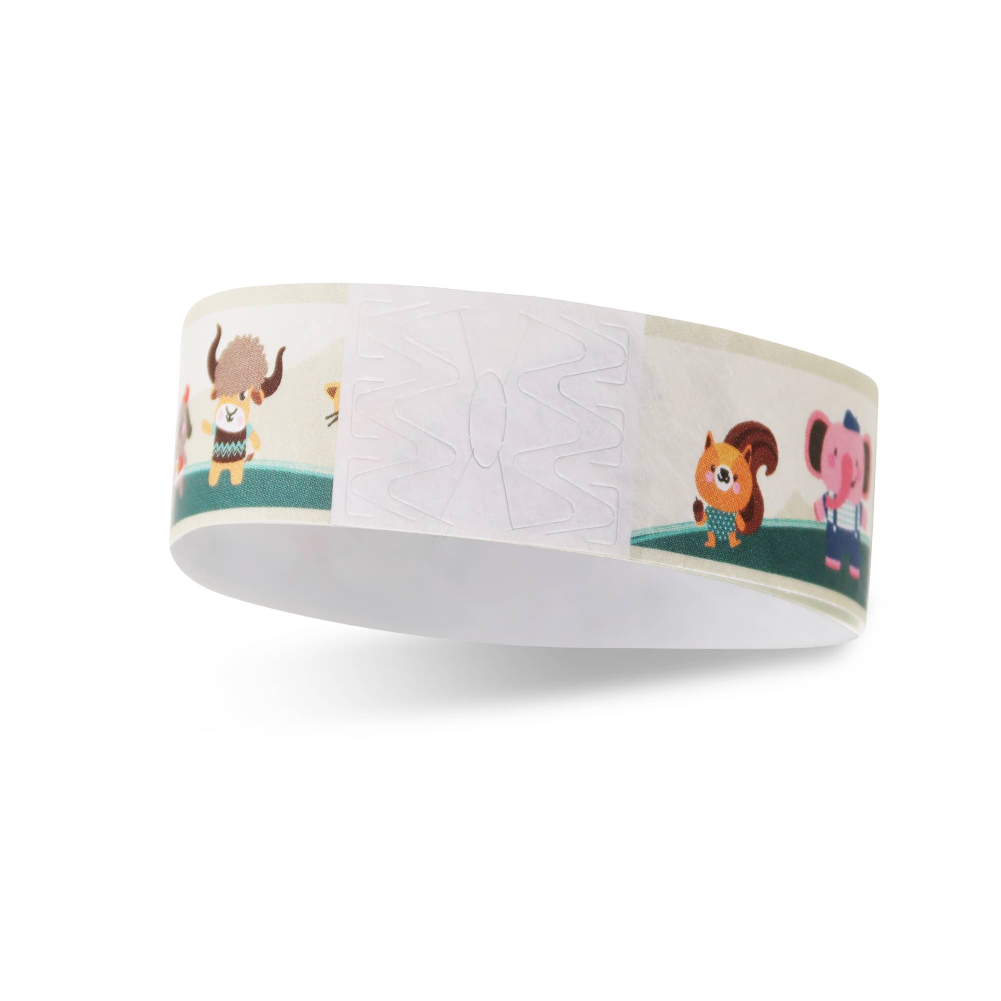 25mm Width Disposable Full Colour Tyvek Wristband - PCW035 Image 
