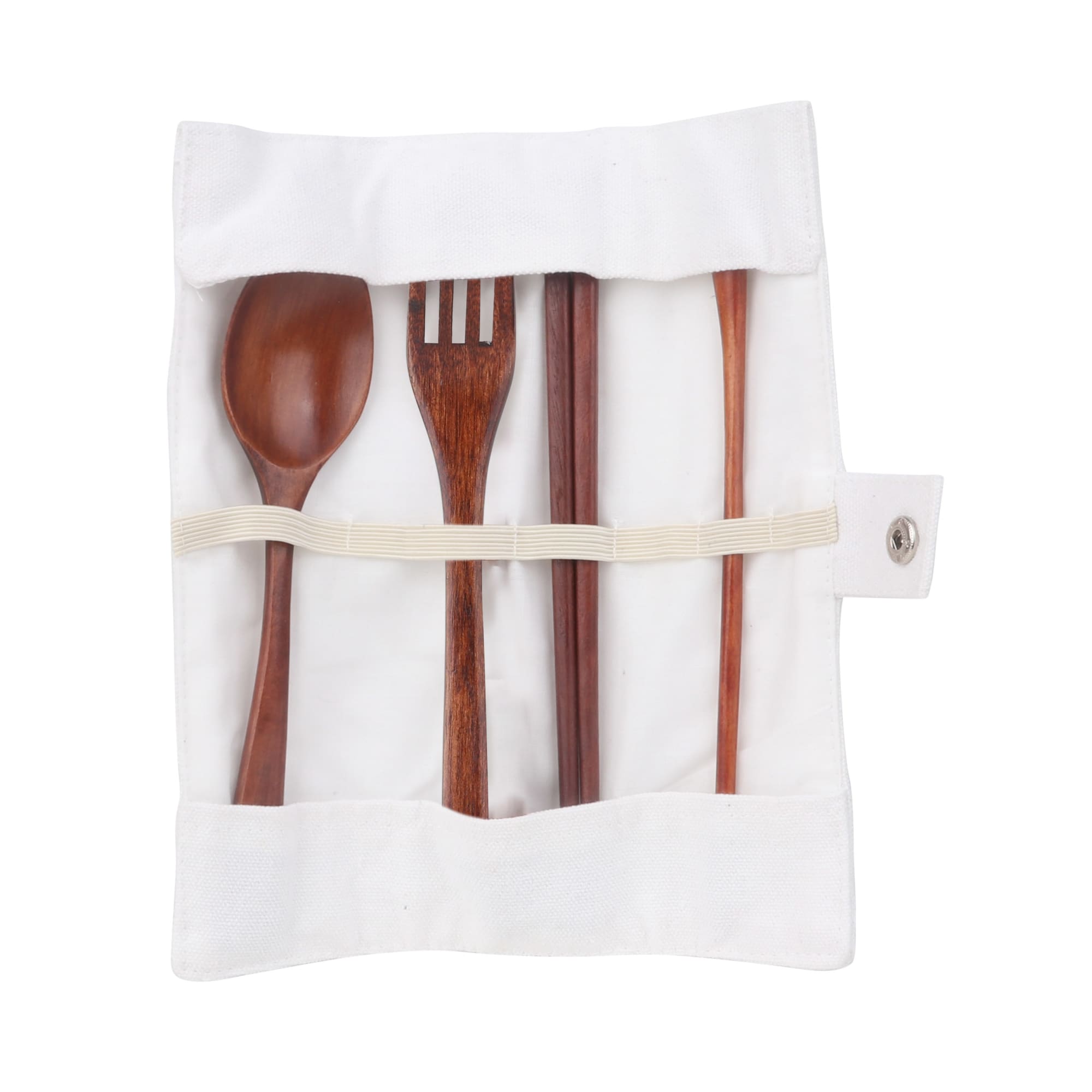 4 pieces Wooden Utensils Set - PCH164 Image 