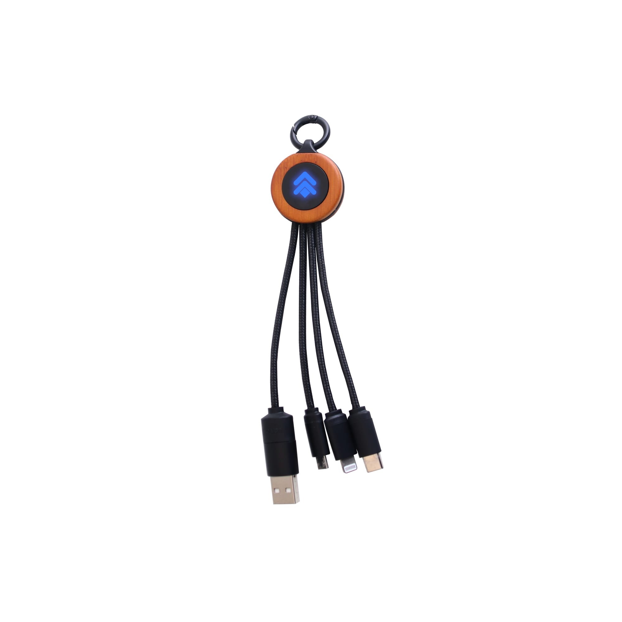 Alternative view of Light Up Charging Cable - Round Shape