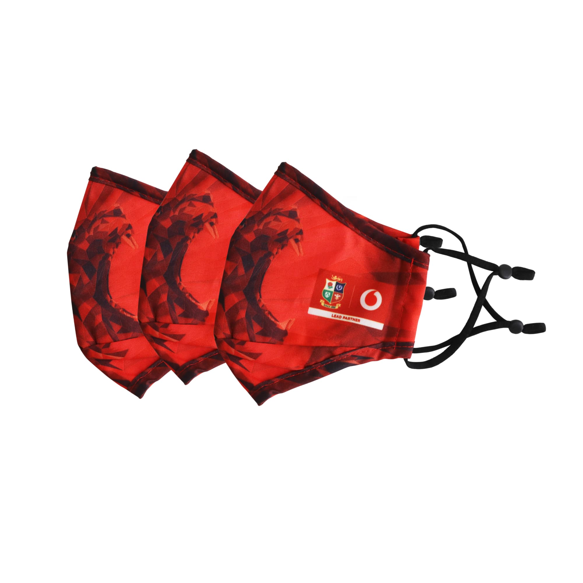 3 Ply Digital Print Reusable Face Mask - Adult & Children's Sizes - PCA068 Image 