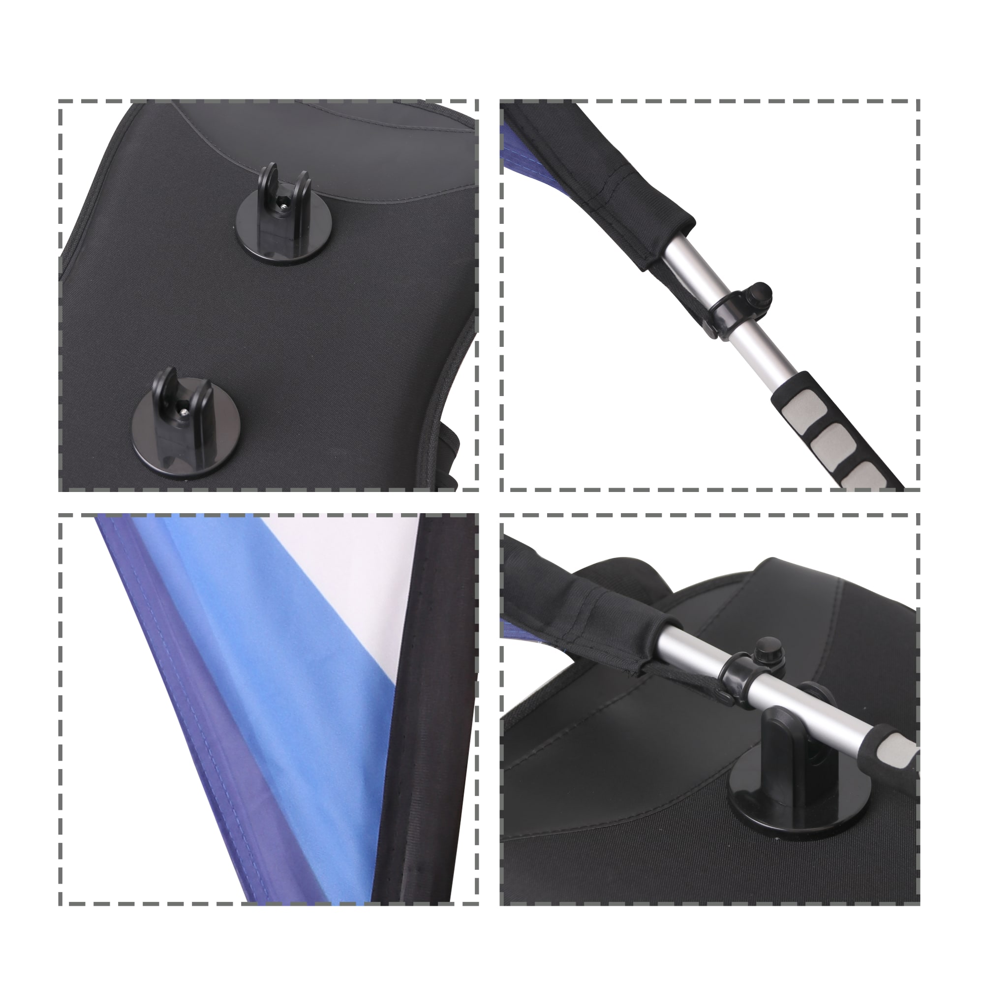 Teardrop Backpack Flag - POS160 Image 