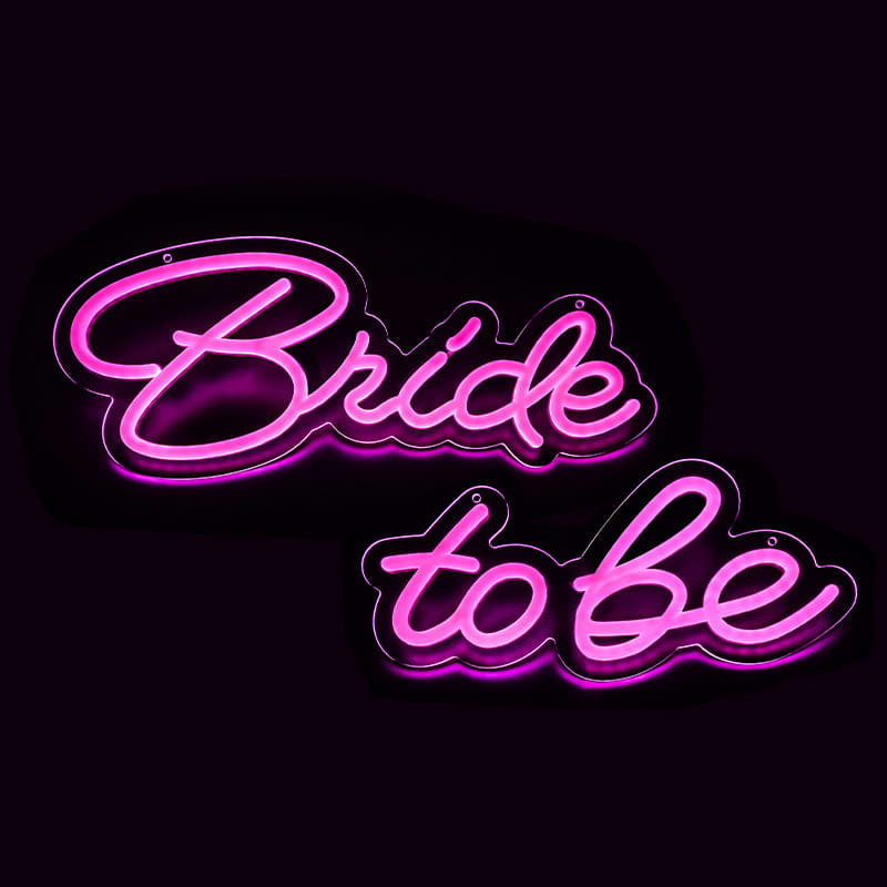 Alternative view of Multi-colour Neon LED Sign