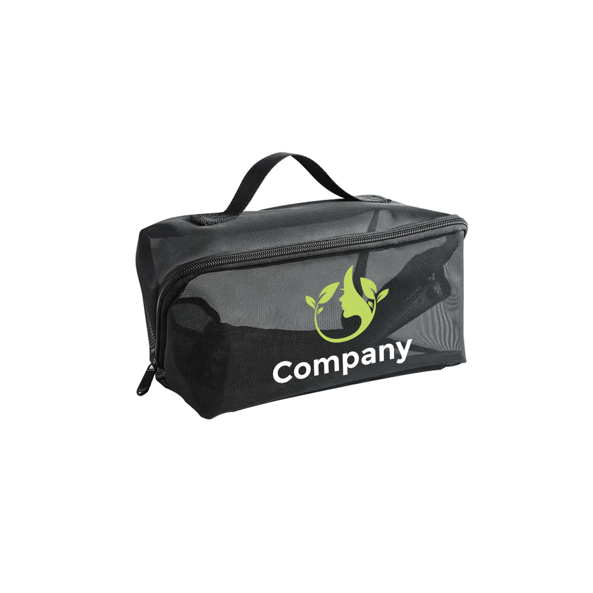 Alternative view of Large Capacity Nylon Mesh Cosmetic Bag