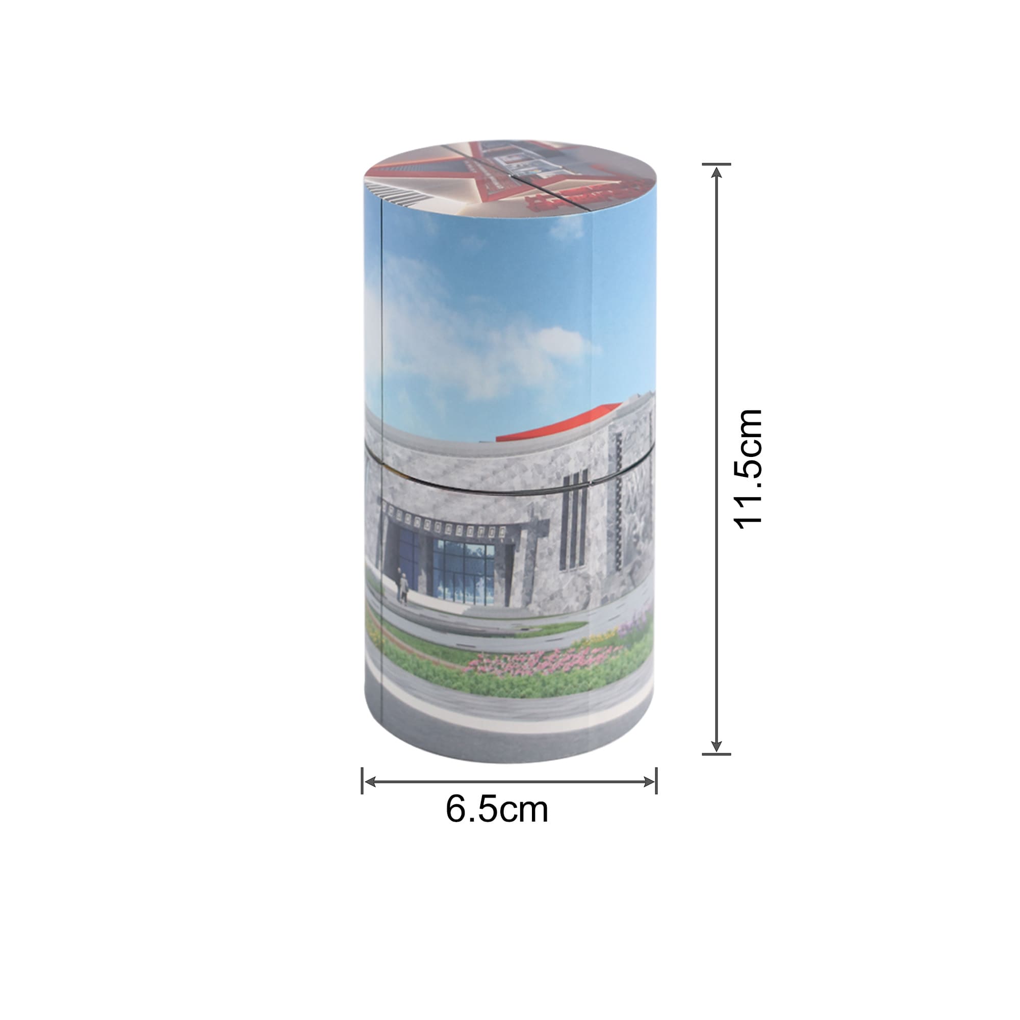 Alternative view of 3D Flips Cylinder Magic Cube