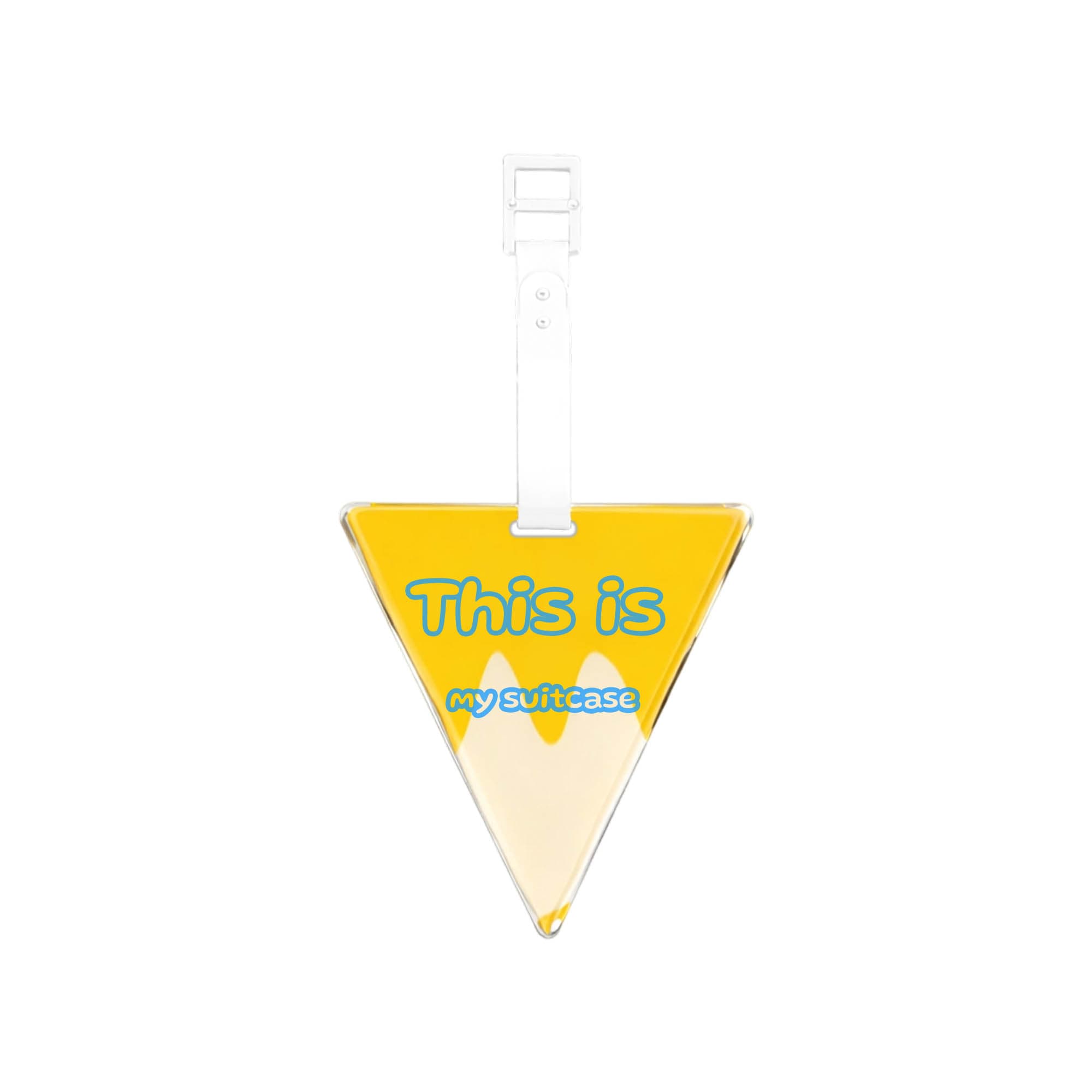 Acrylic Luggage Tag