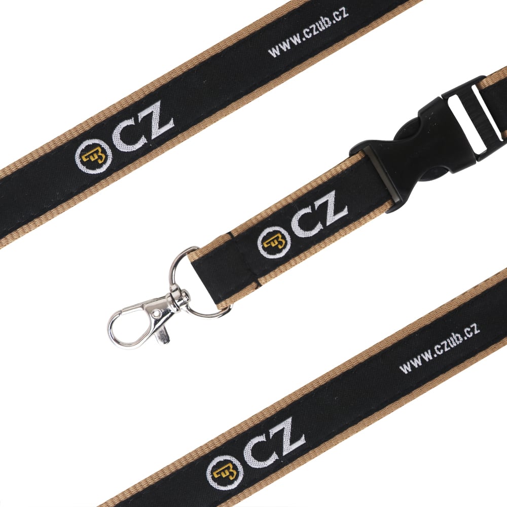 Detailed Woven Lanyard
