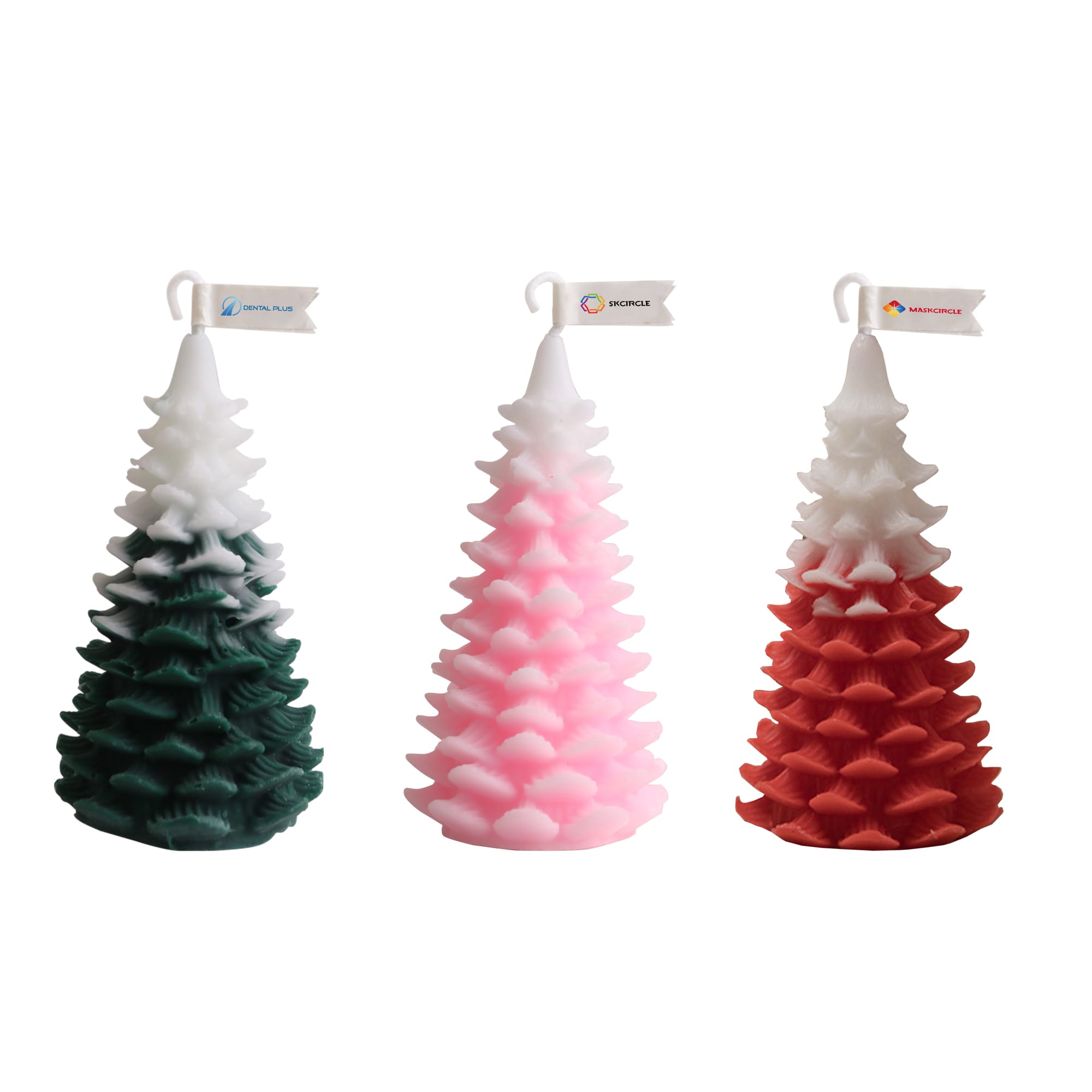 Cedar Christmas Tree Shape Candles - PCHC006 Image 