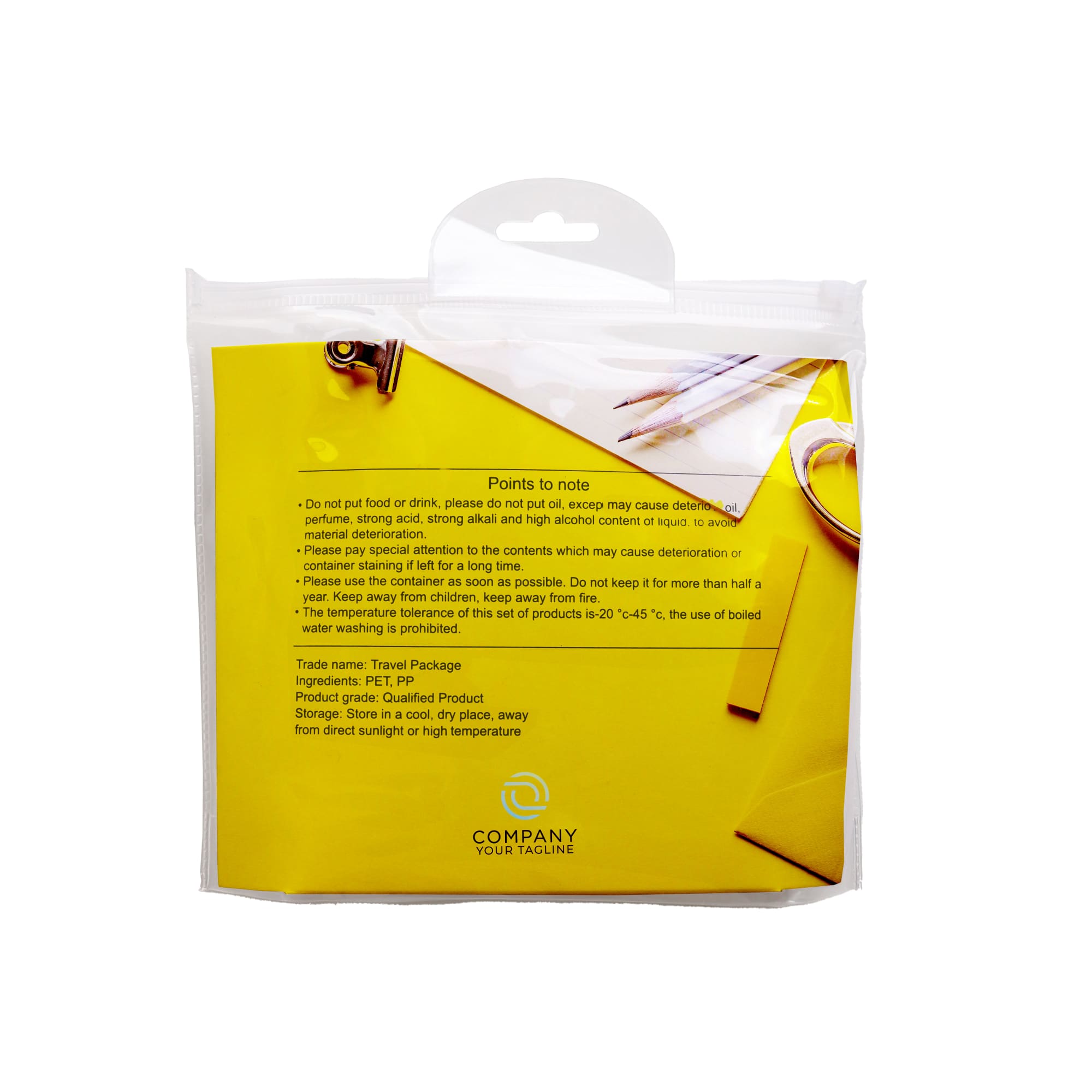 PET Cosmetic Travel Bottle Kit - PCPB817 Image 