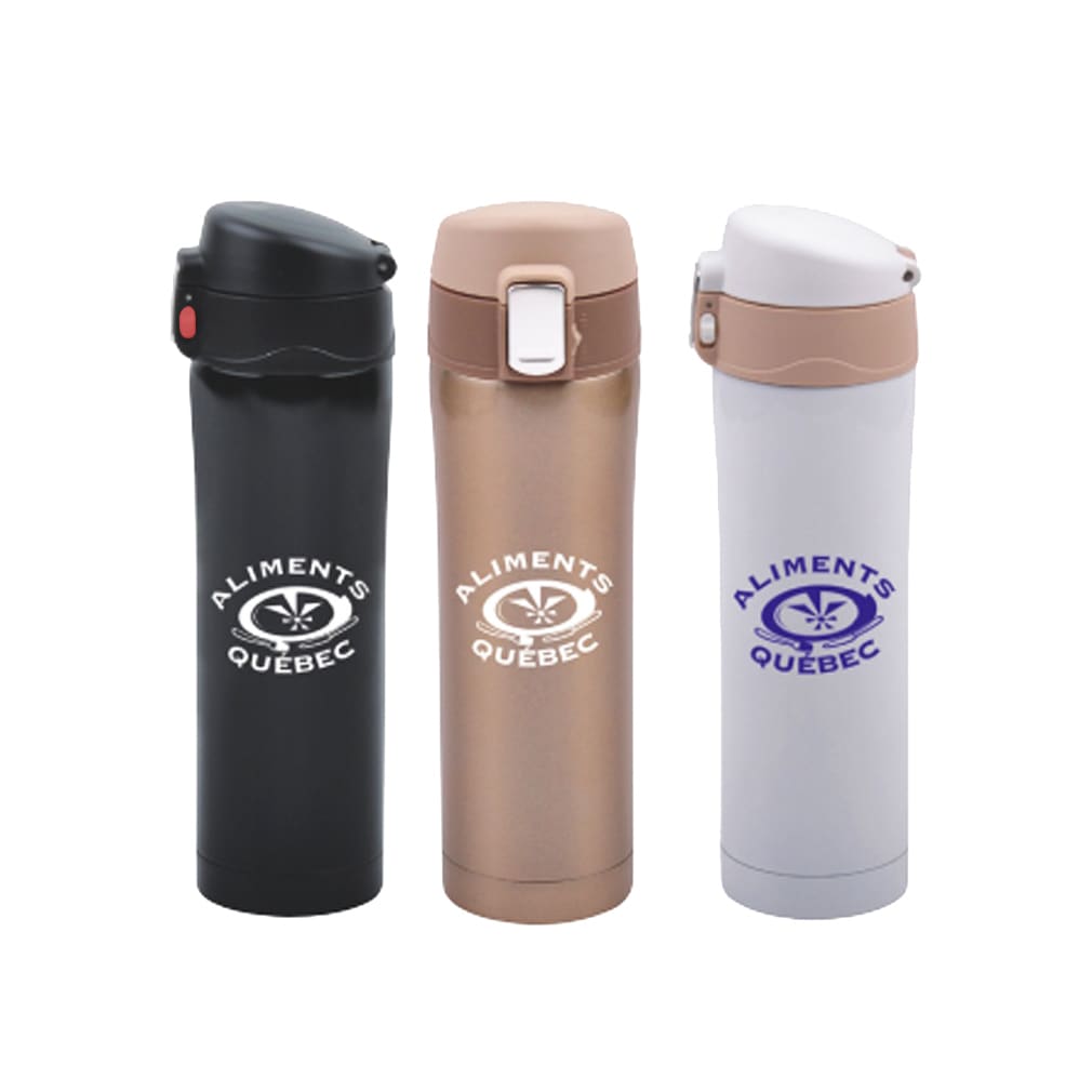 450ml Flip Top Stainless Vacuum Flask - PXD033 Image 