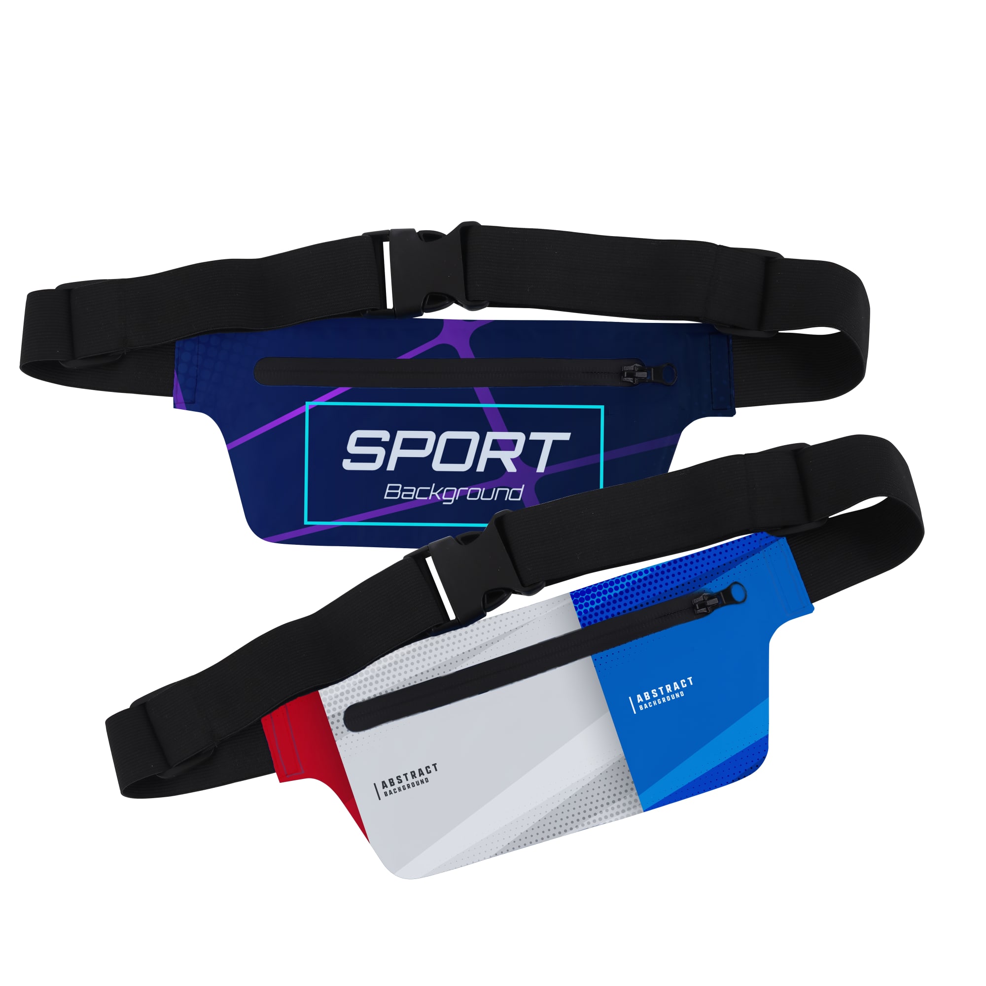 Full Size Sublimation Sports Waist Bag