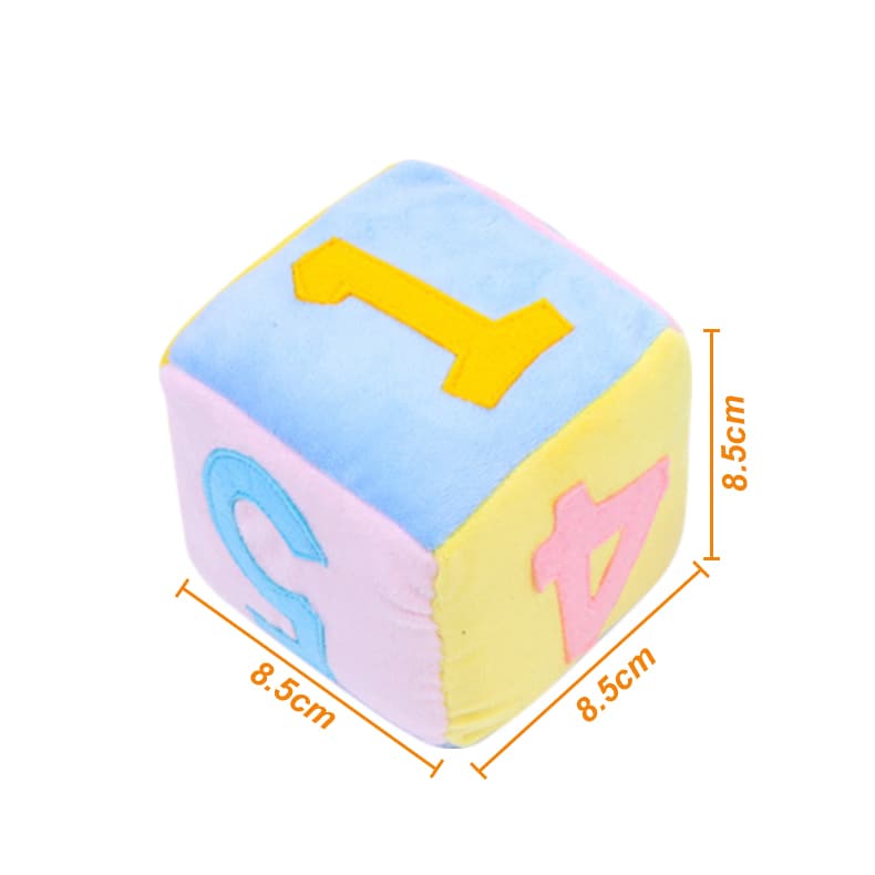 Custom Block Dice Plush Toy - PCPT184 Image 