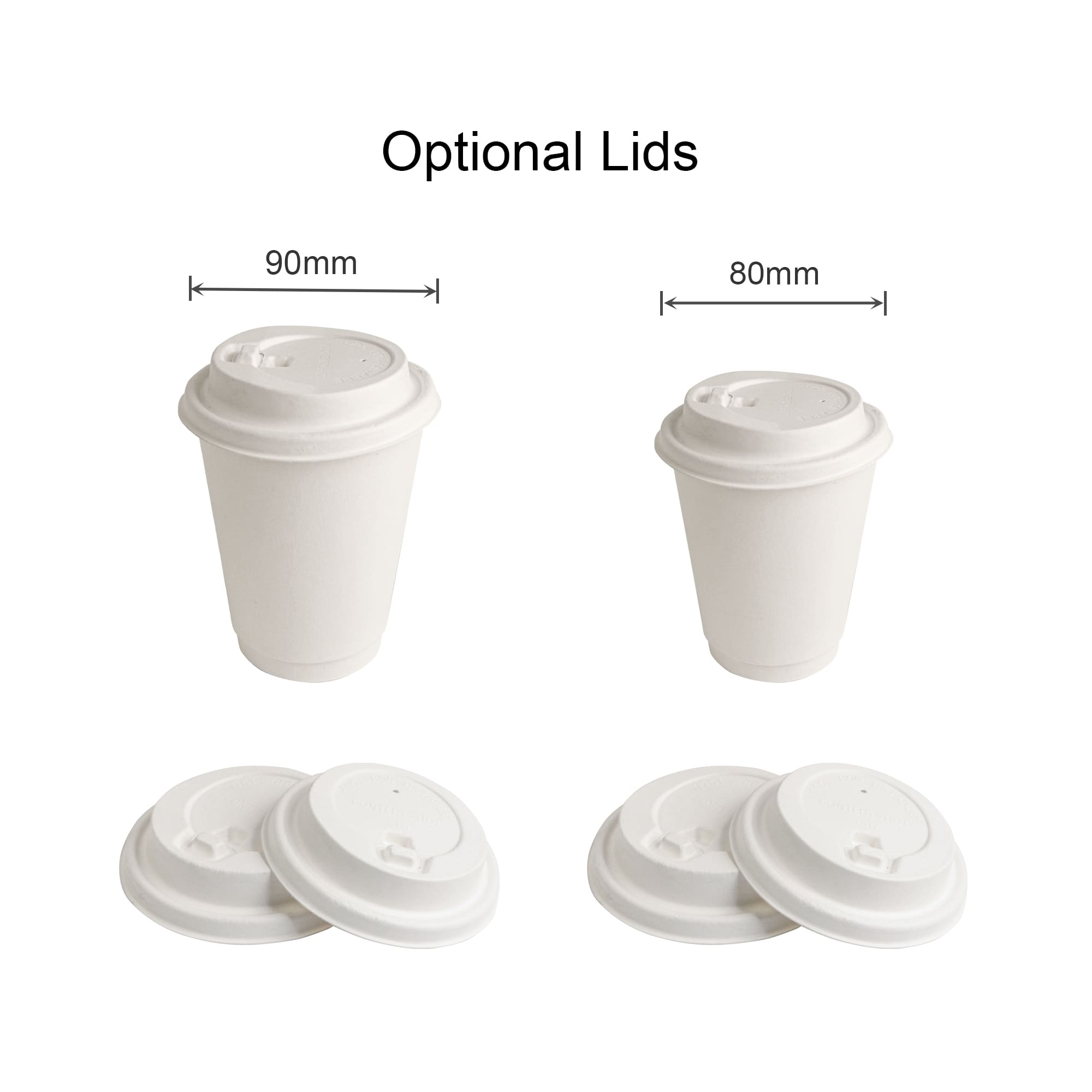 PLA Double Wall Compostable Paper Cups