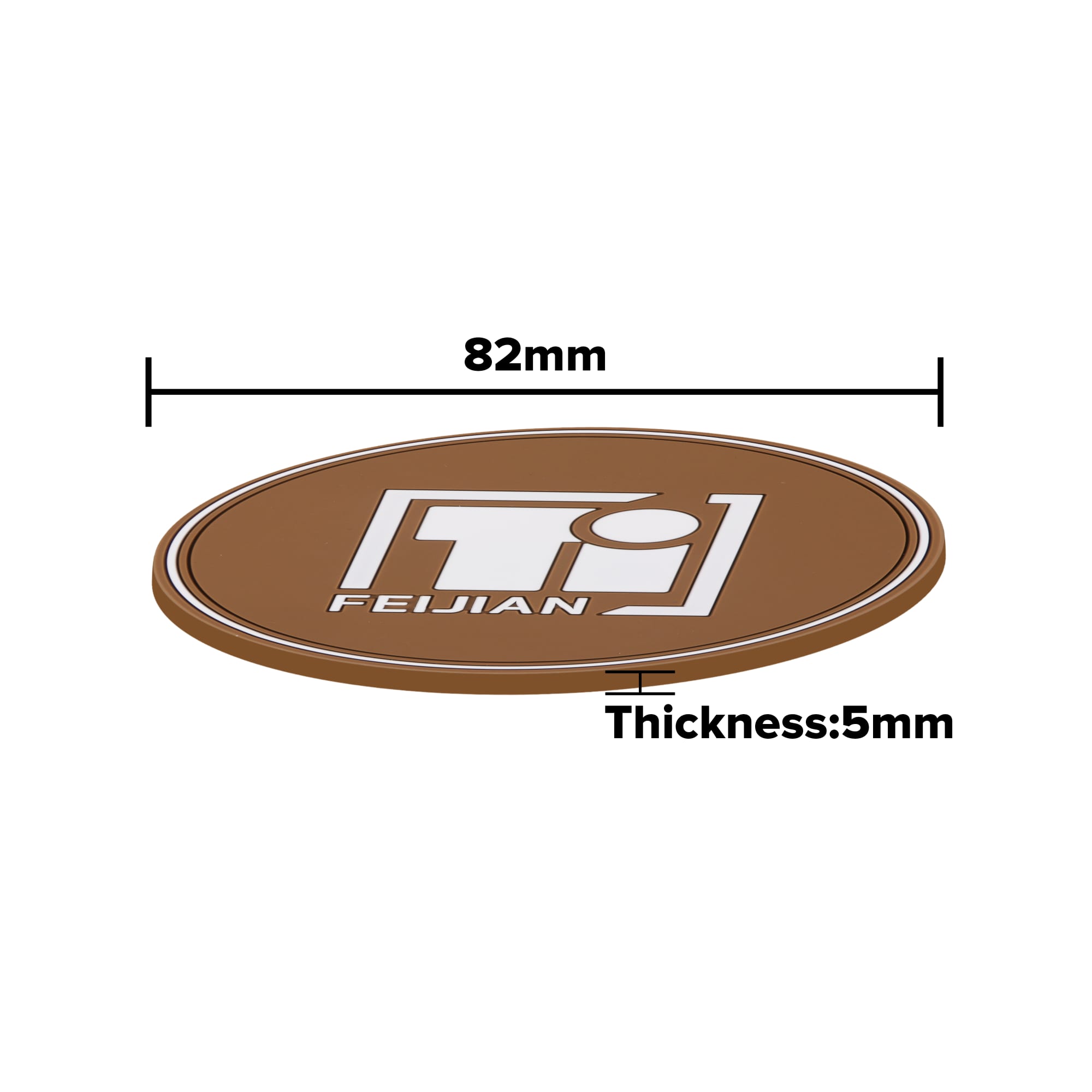 Custom PVC Coaster - PCH490 Image 
