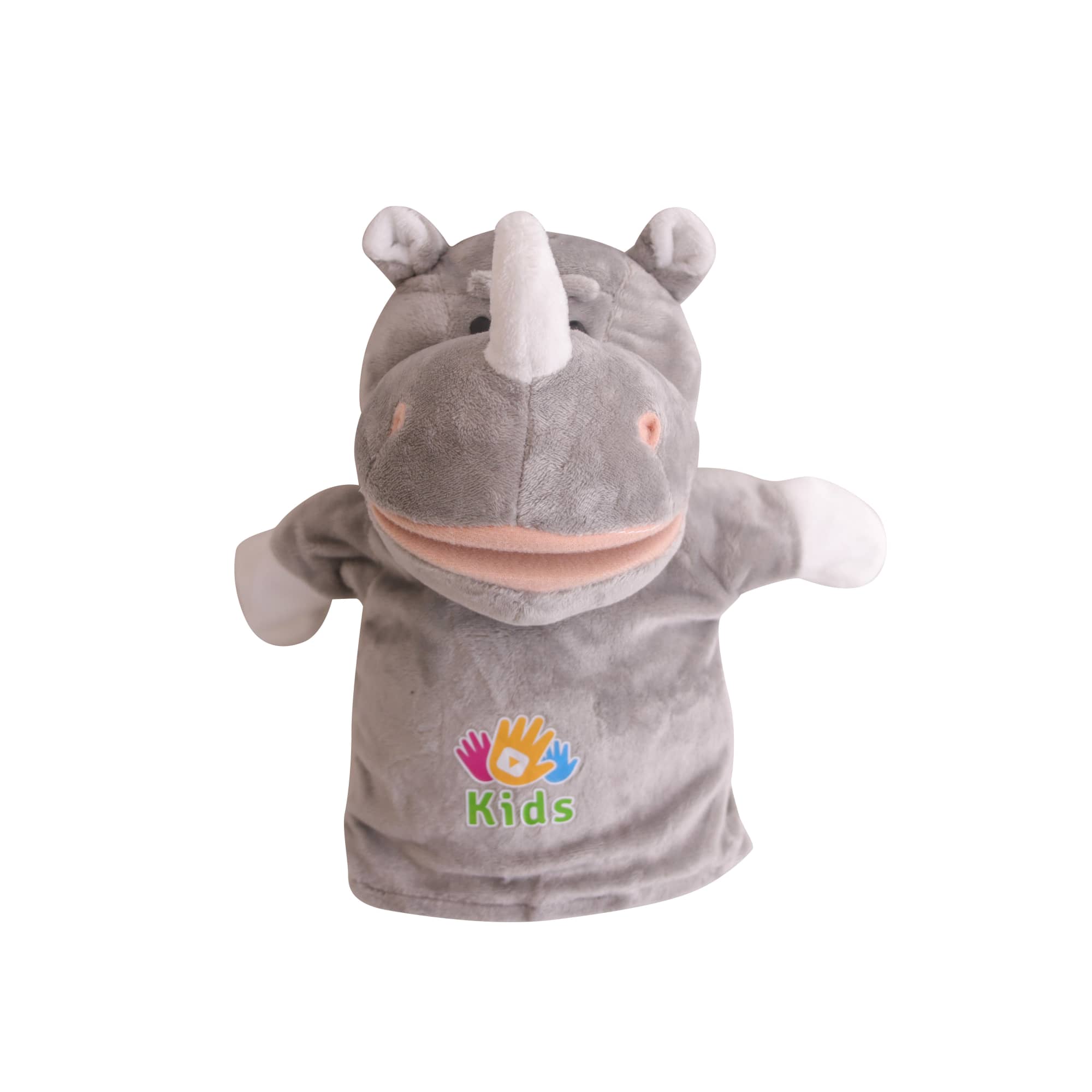 Alternative view of Rhinoceros Hand Puppet