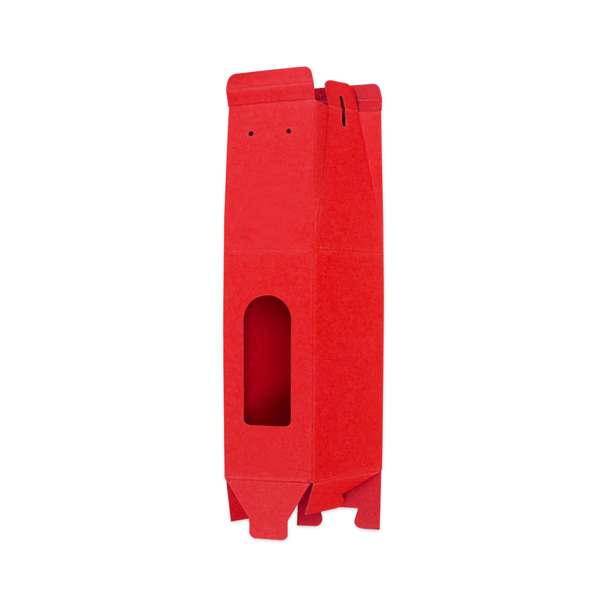 Single Bottle Wine Box with Rope Handle - PCPB475 Image 