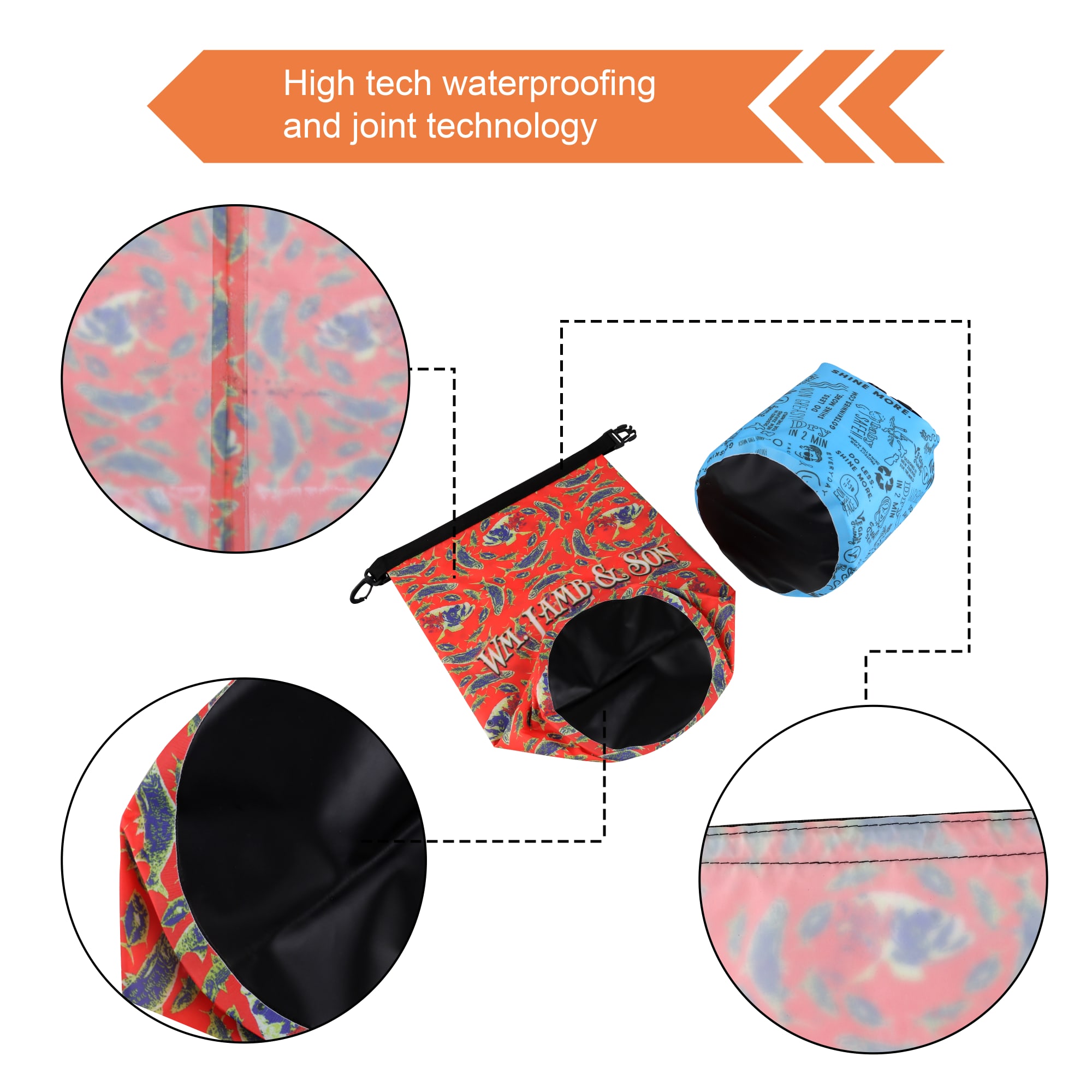 5L Full Colour Dry Bag - PC4569 Image