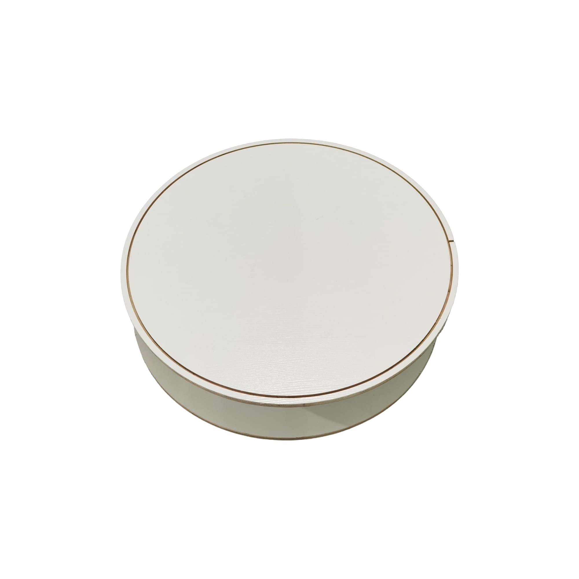 Backlit LED Spring Up Display - Round - POS330 Image 