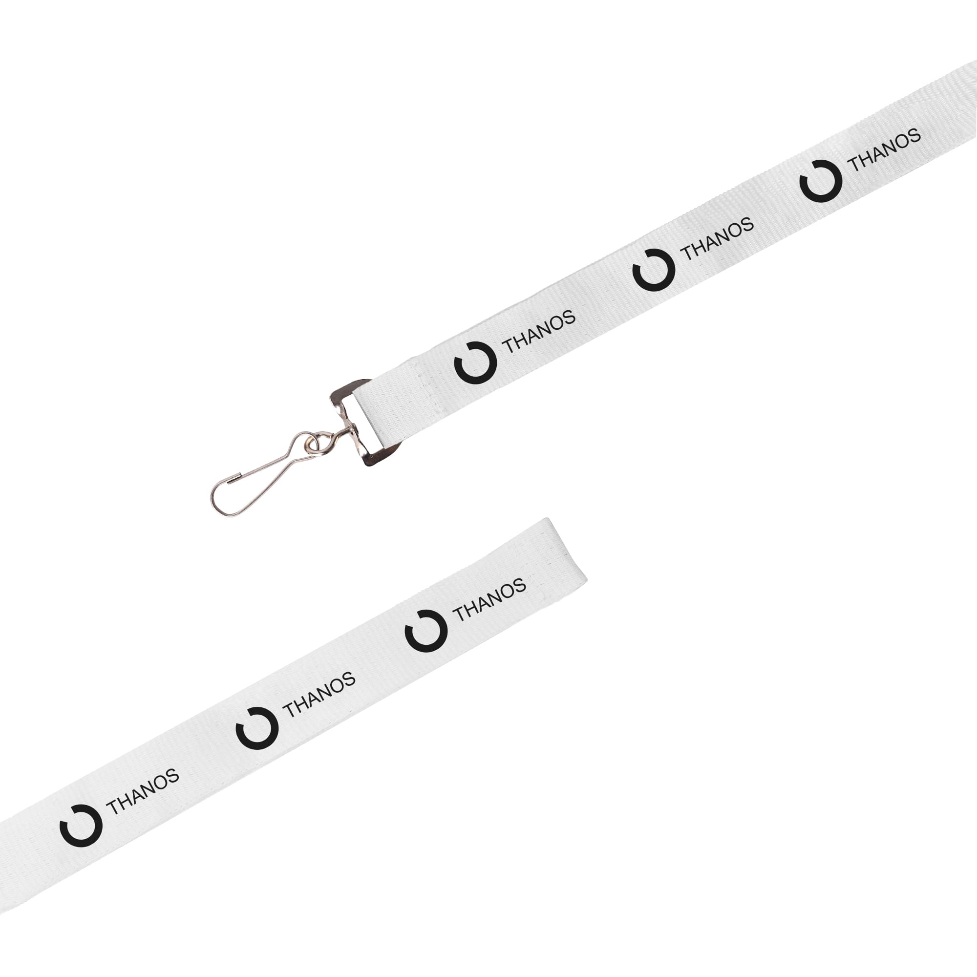 Alternative view of Paper Yarn Lanyard