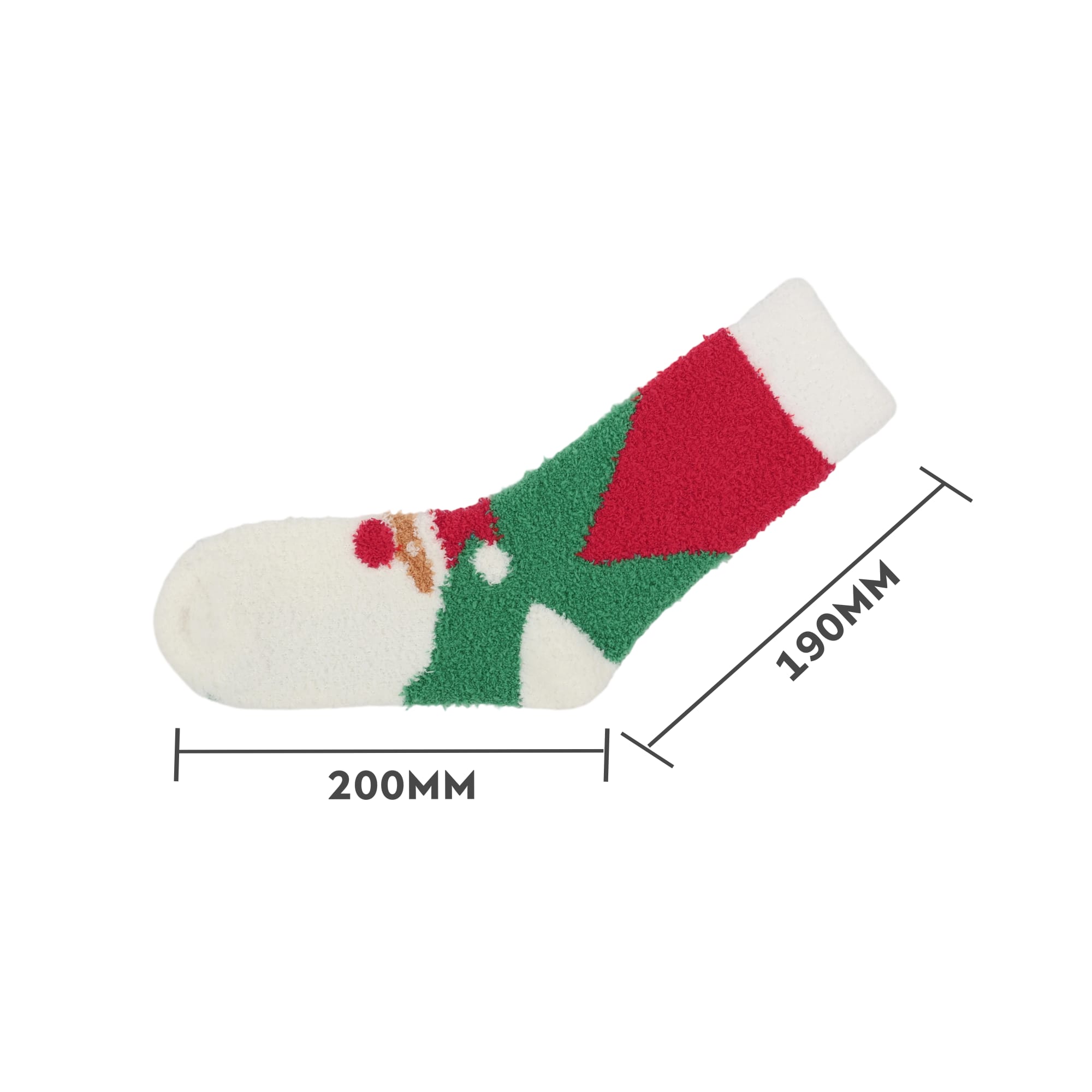 Crew Custom Pattern Coral Fleece Socks