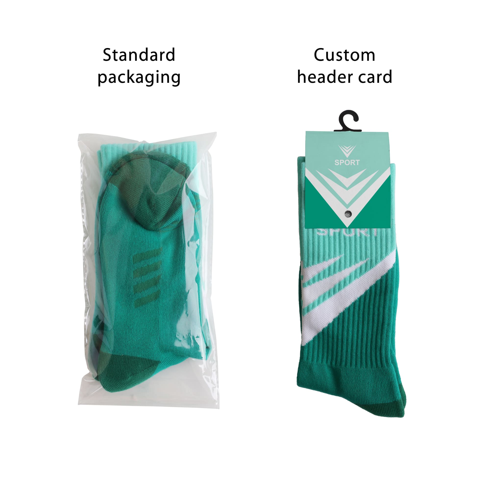 Crew Woven Sport Socks - With Towel bottom - PCH508 Image