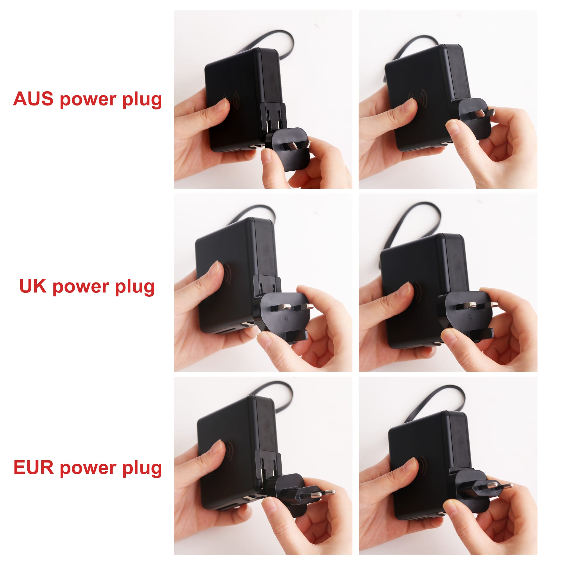 10000mAh Wireless Travel Power Bank - PCB176 Image