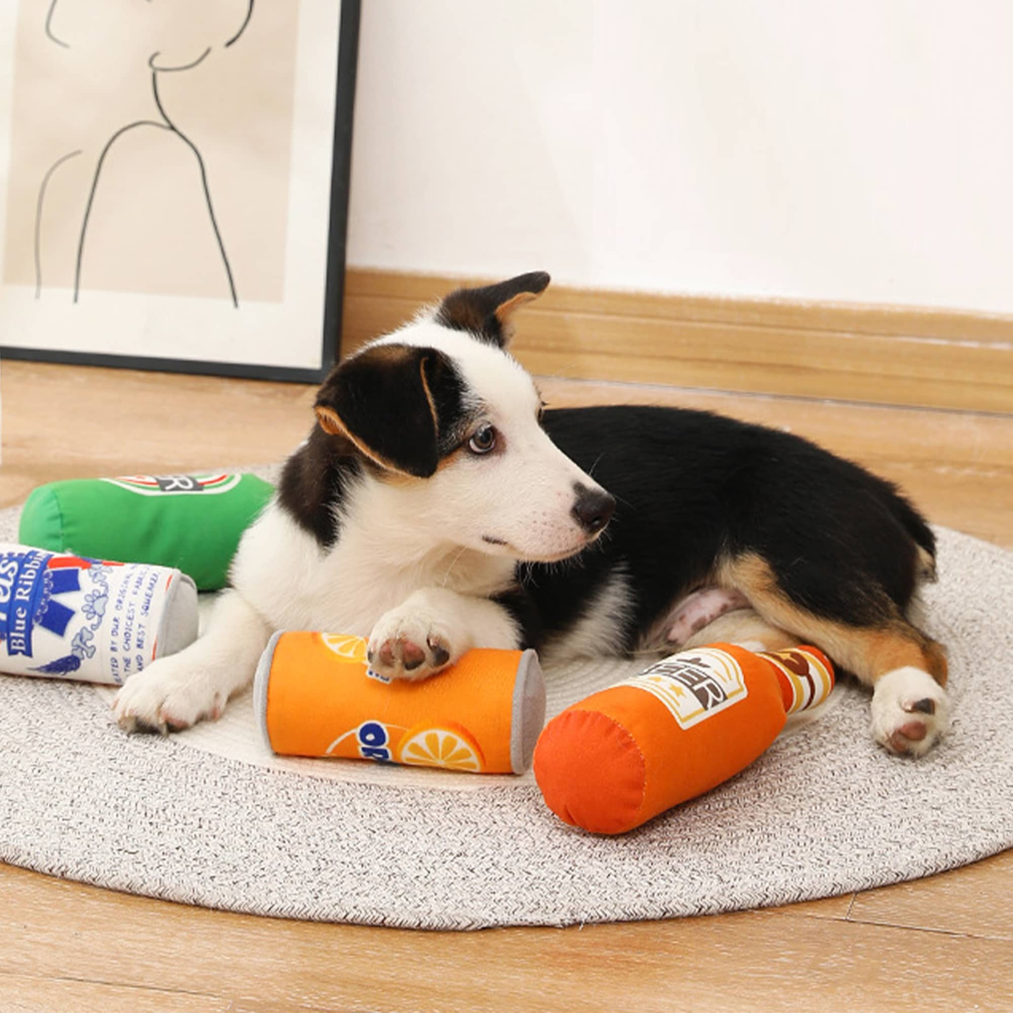 Custom Squeaky Can Shape Pet Toys - PCPT174 Image 