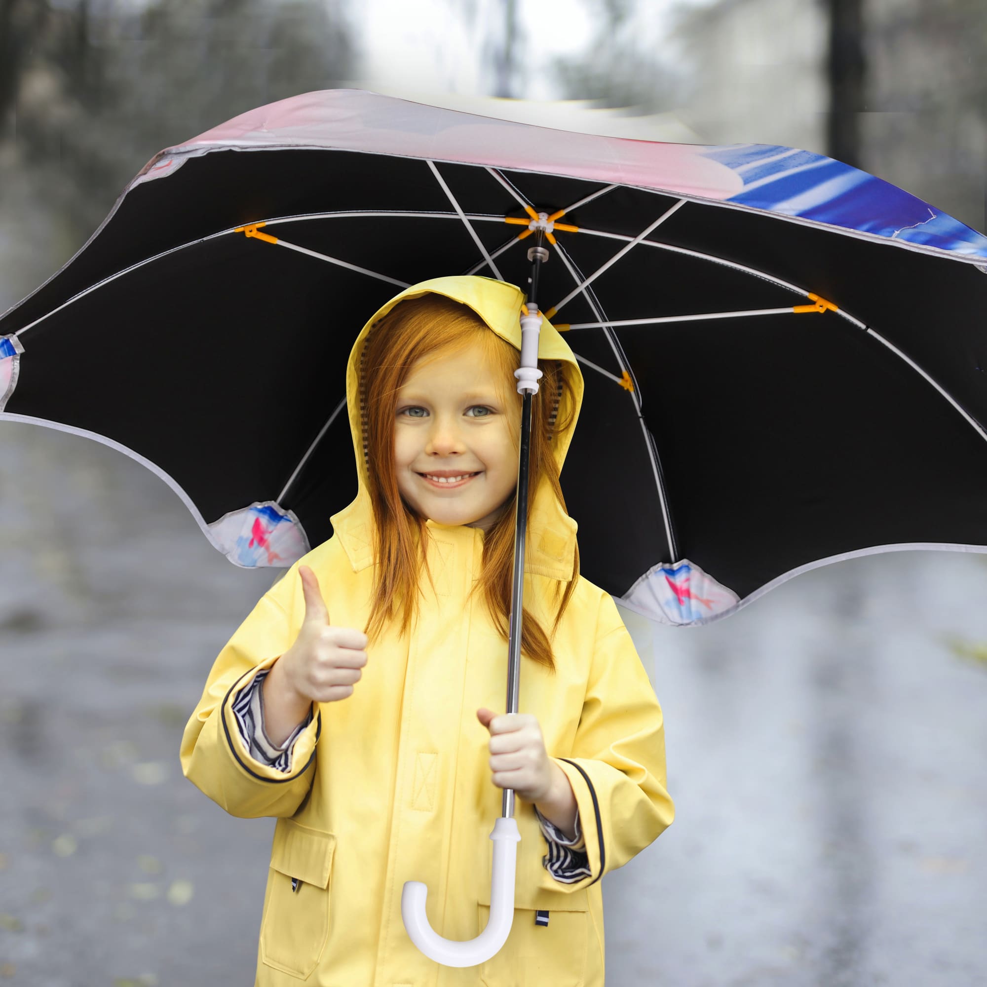 Full Colour Children's Safety Umbrella - PCH805 Image 