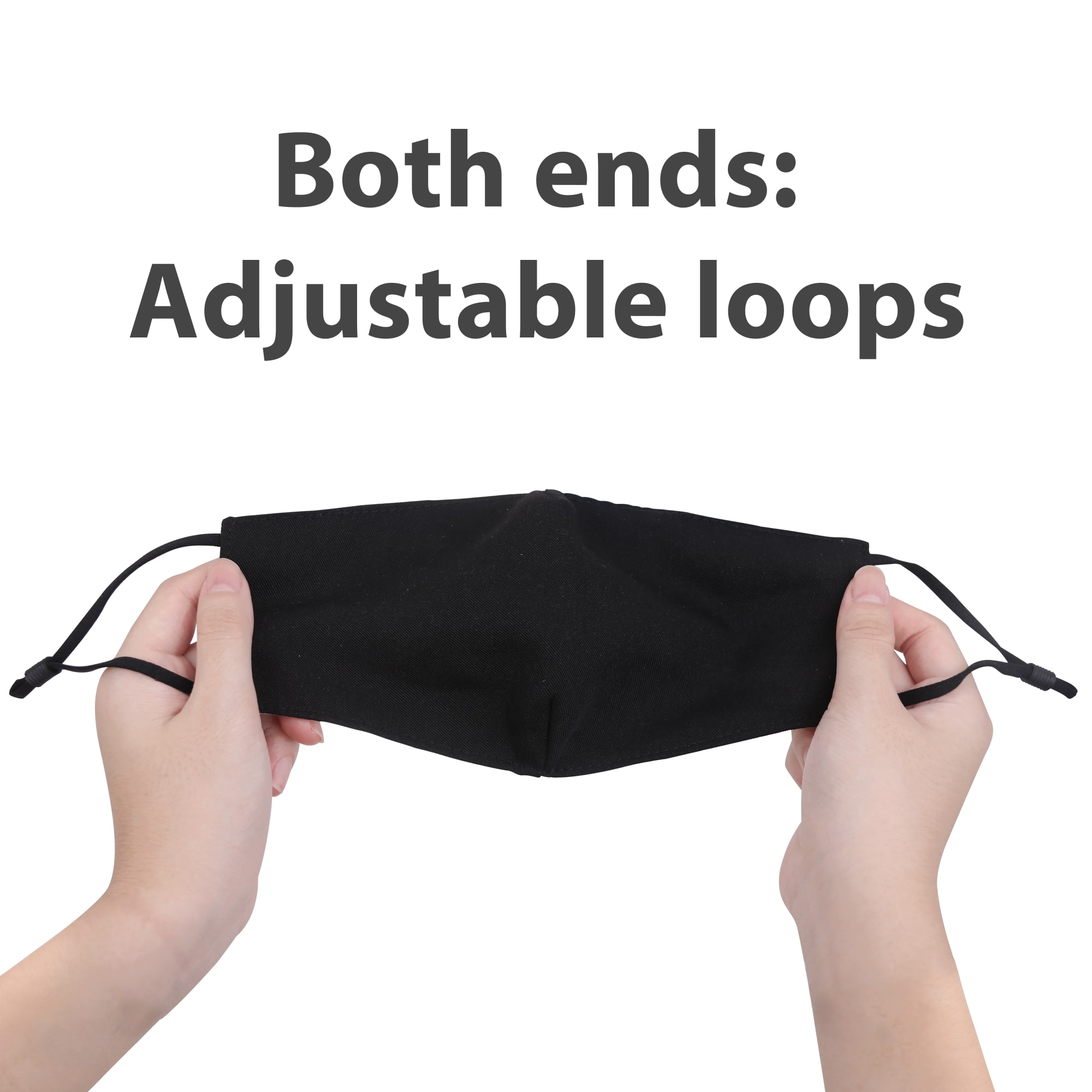 2-Ply Polyester Custom Reusable Face Mask With Filter - PCA050 Image 