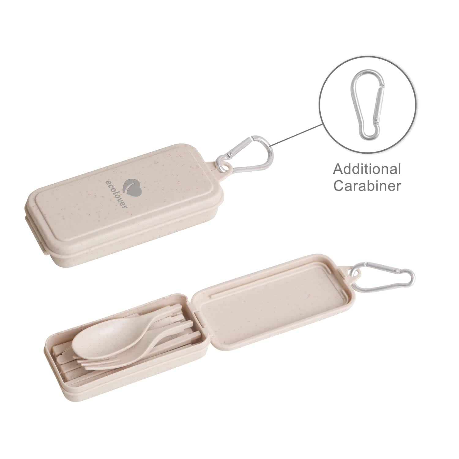 4 Pieces Travel Utensils Set - PCH168 Image 