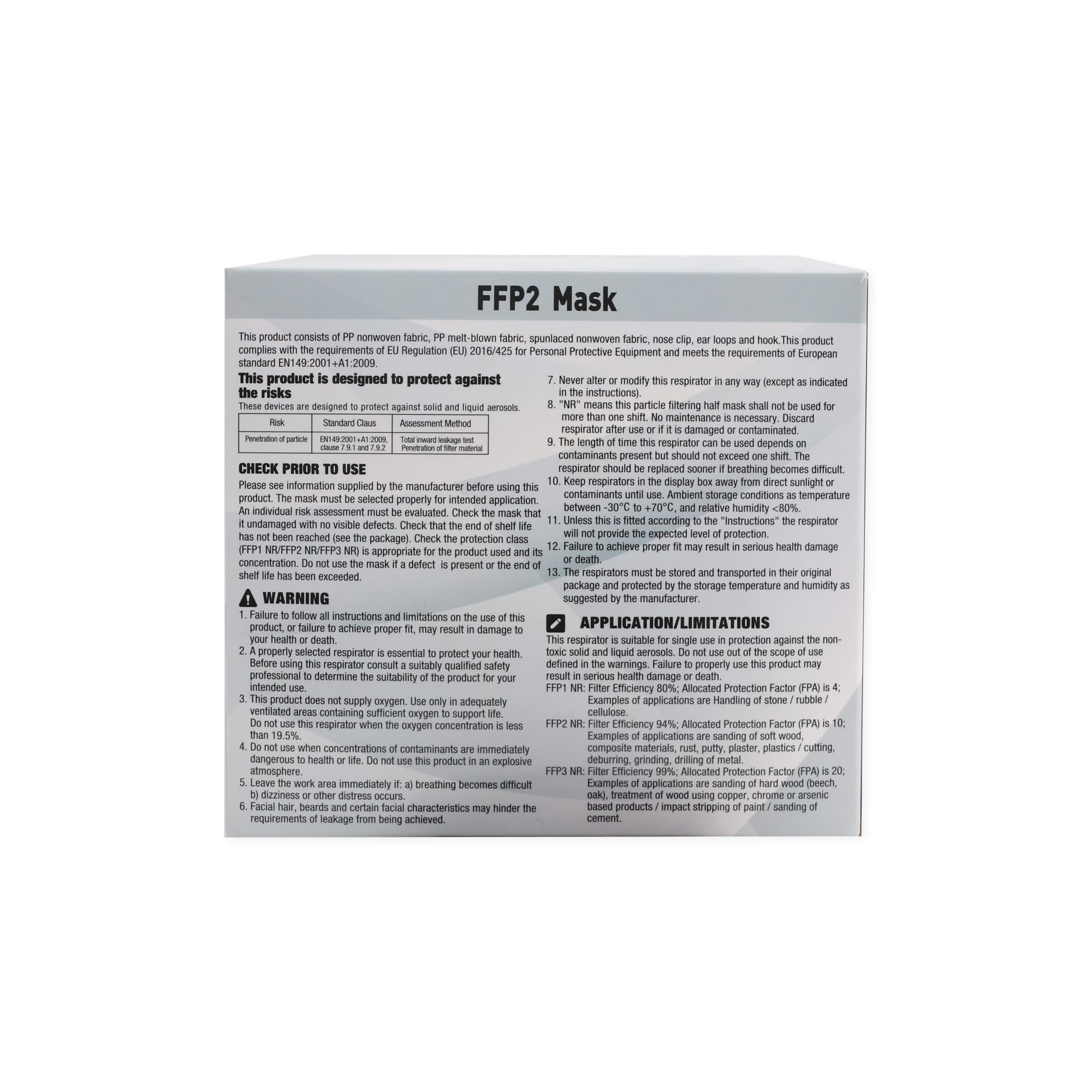 FFP2 Face Mask - PCA024B Image