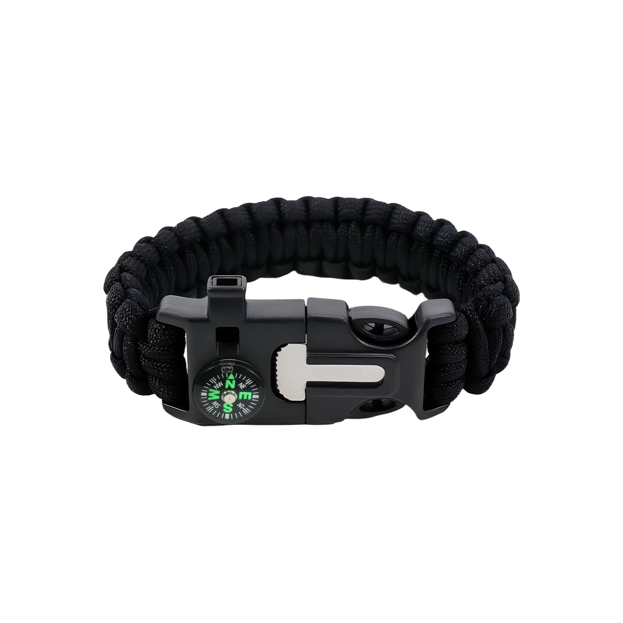 Alternative view of 5 in 1 Survival Bracelet