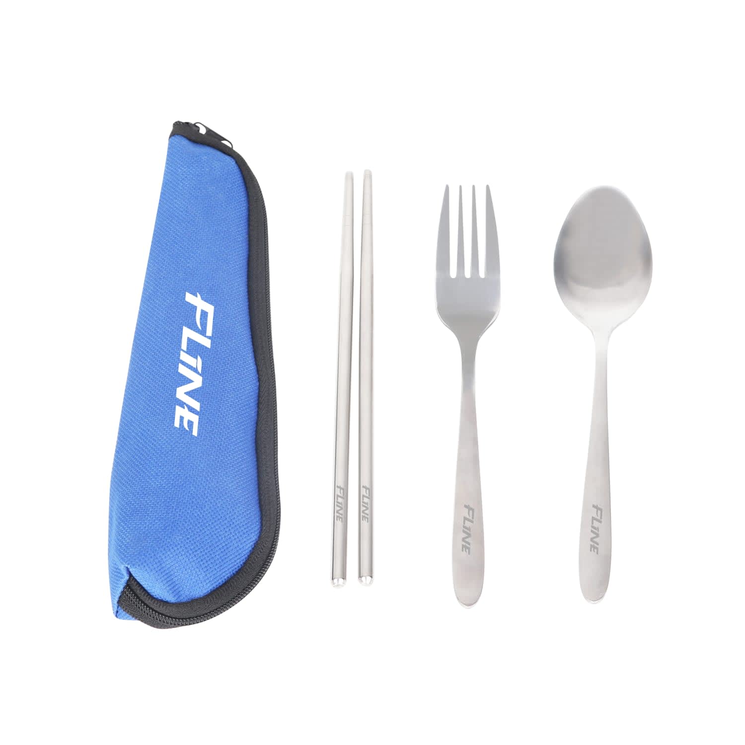 3 piece Stainless Steel Travel Utensils Set - PCH162 Image 
