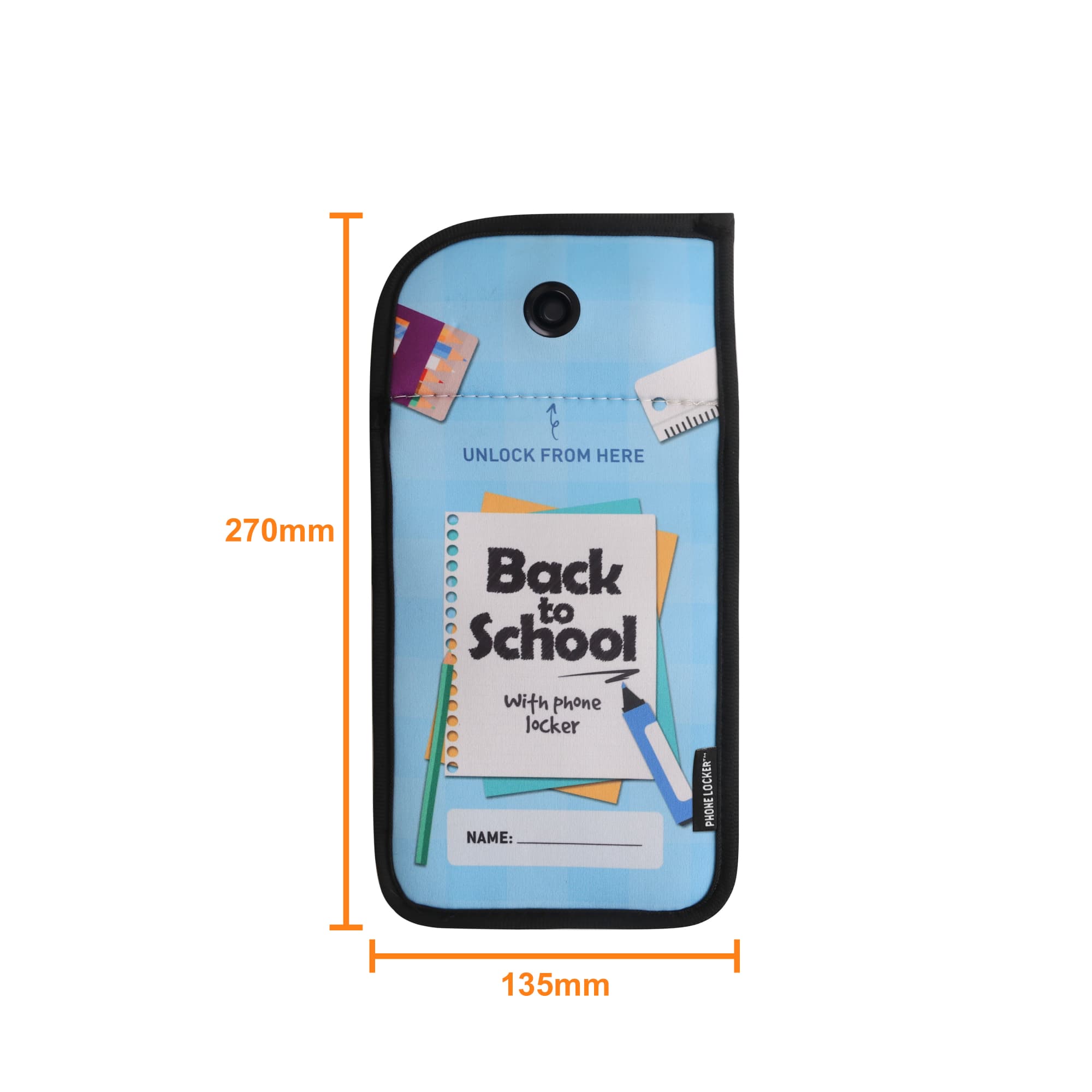Phone Locker® - Lockable Phone Pouch