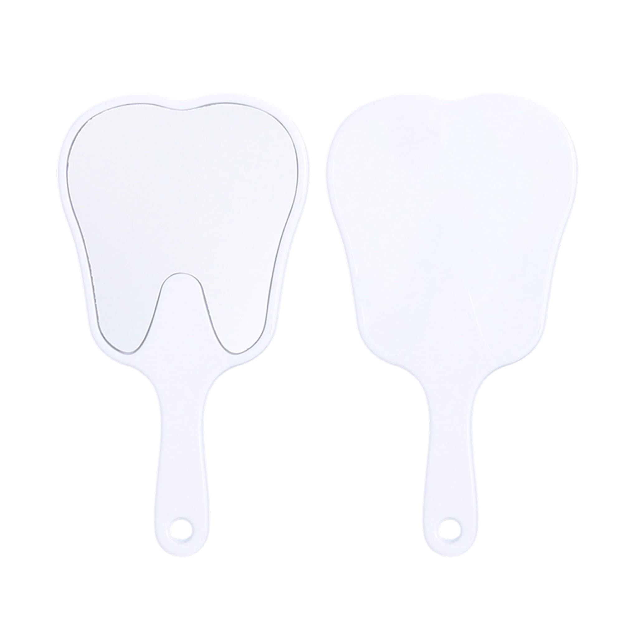 Alternative view of Tooth Shape Face Mirror