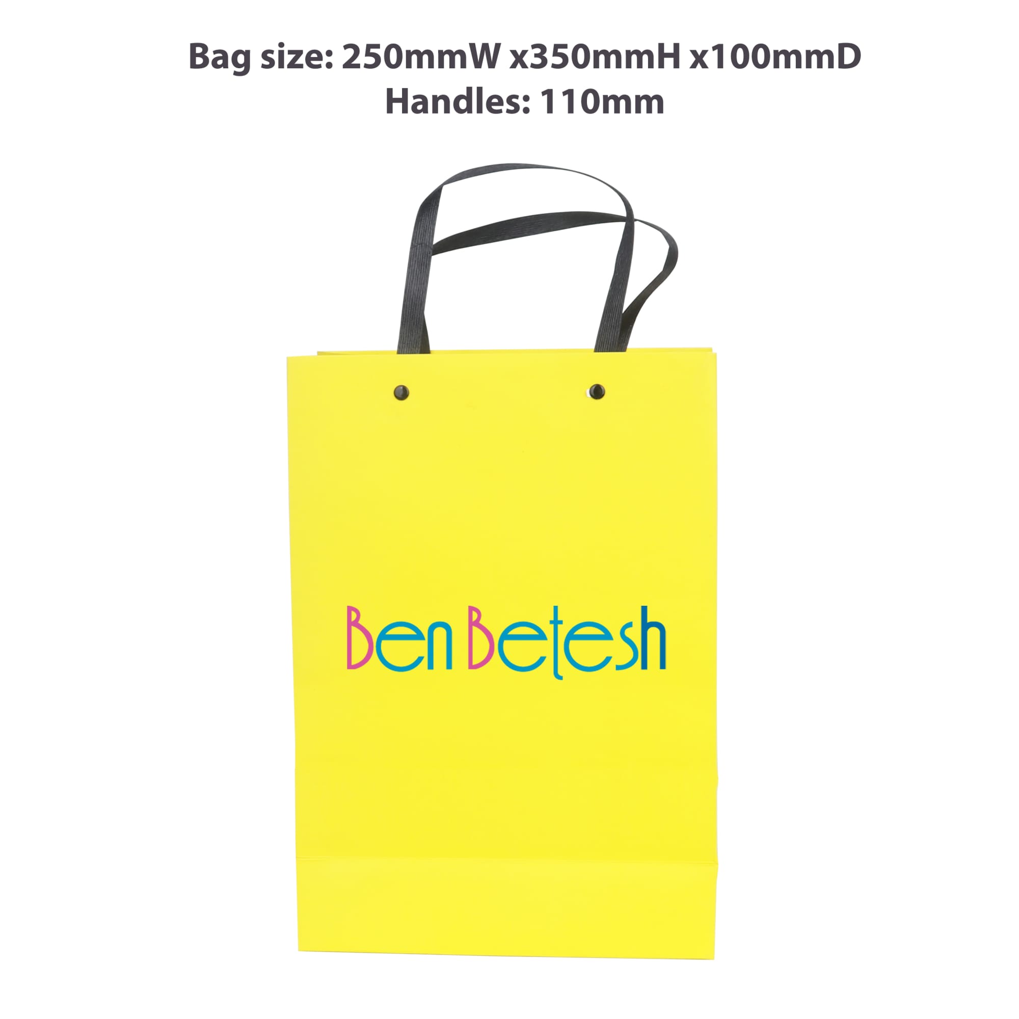 Knitted Handle Bag with Lamination(250x350x100mm) - PCPB051 Image