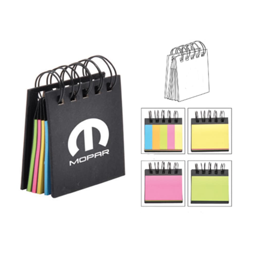 4-Layer Recycled Sticky Notepad - PCS189 Image