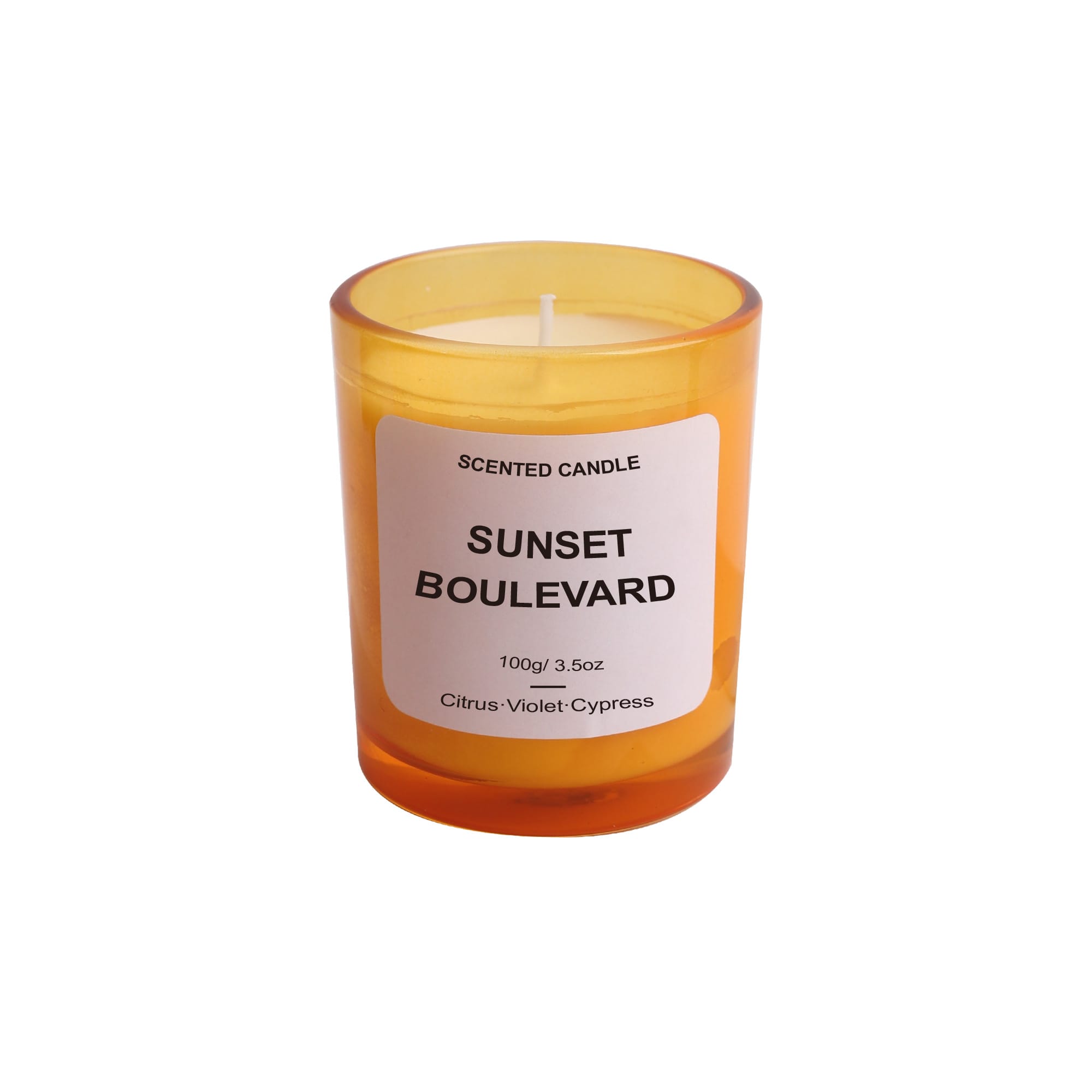 Alternative view of 3.5oz Glass Candle
