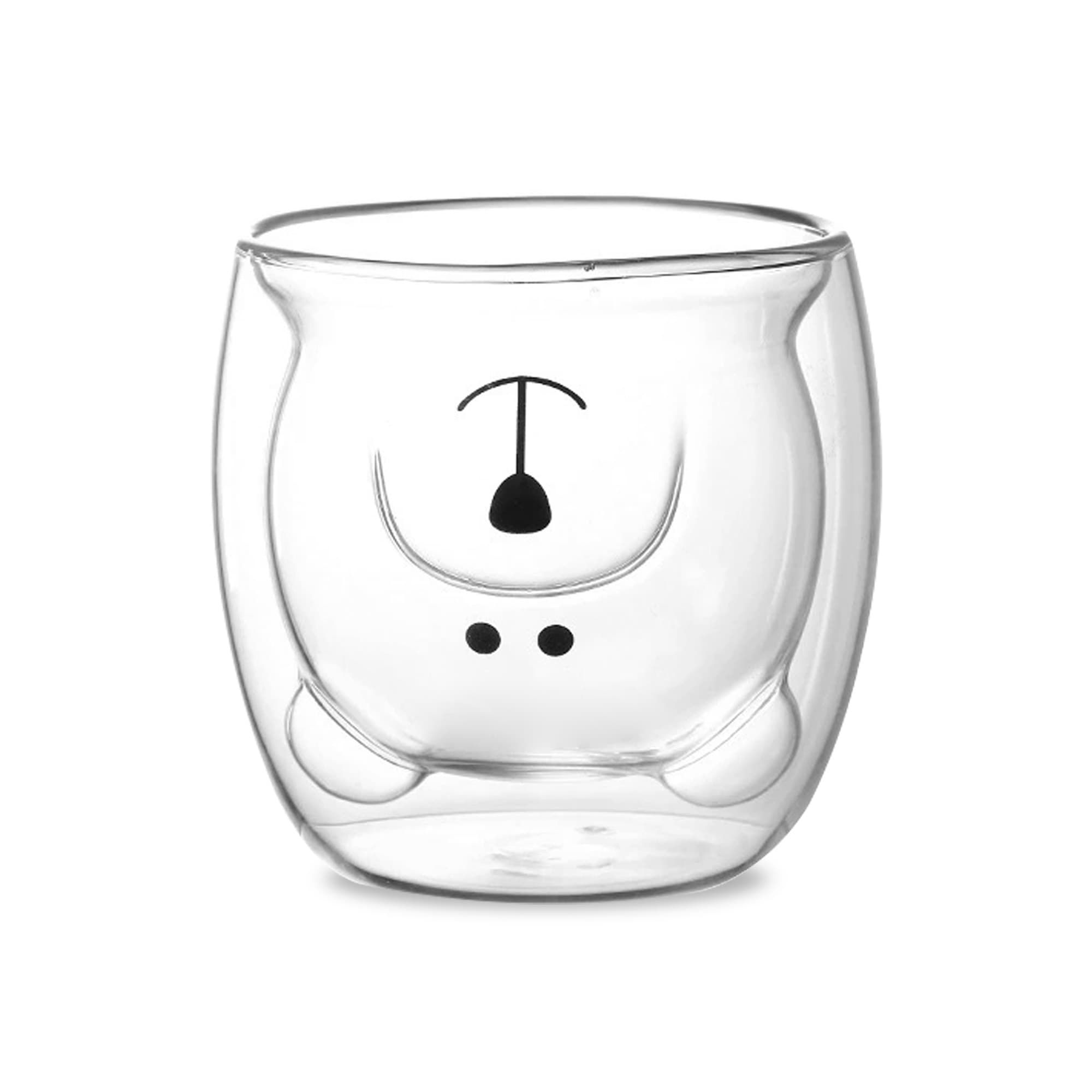 Alternative view of Bear Double Wall Glass