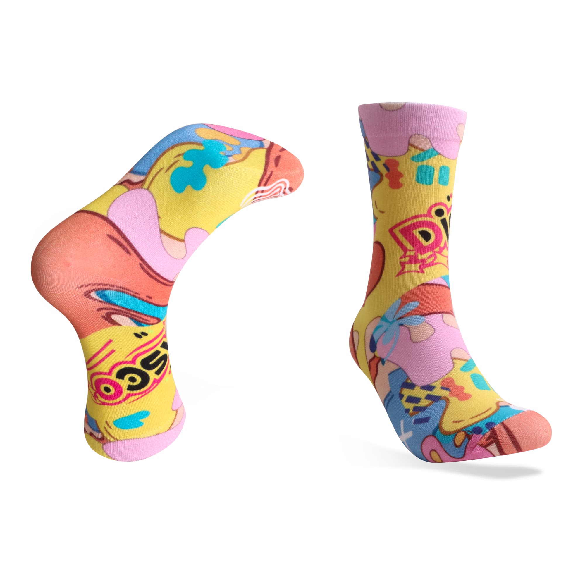 Crew Premium Digital Printed Socks - PCH211 Image 