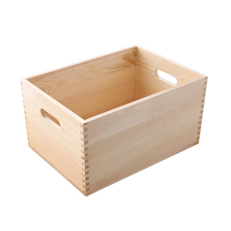 Medium Wooden Storage Box - PCPB553 Image 