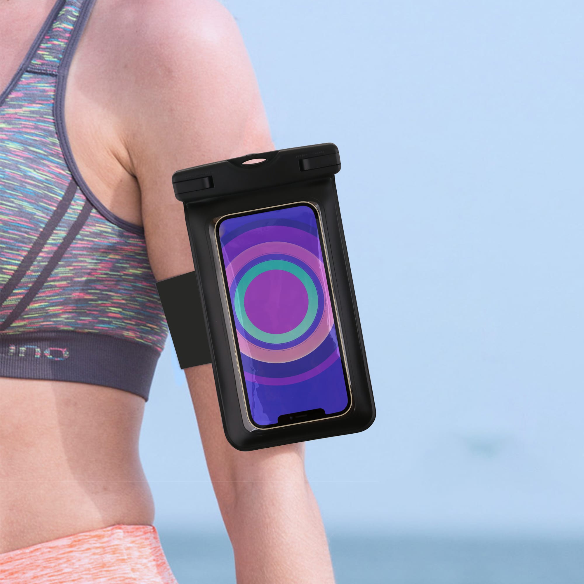 Universal Armband Cover Waterproof Phone Bag - PCH268 Image 
