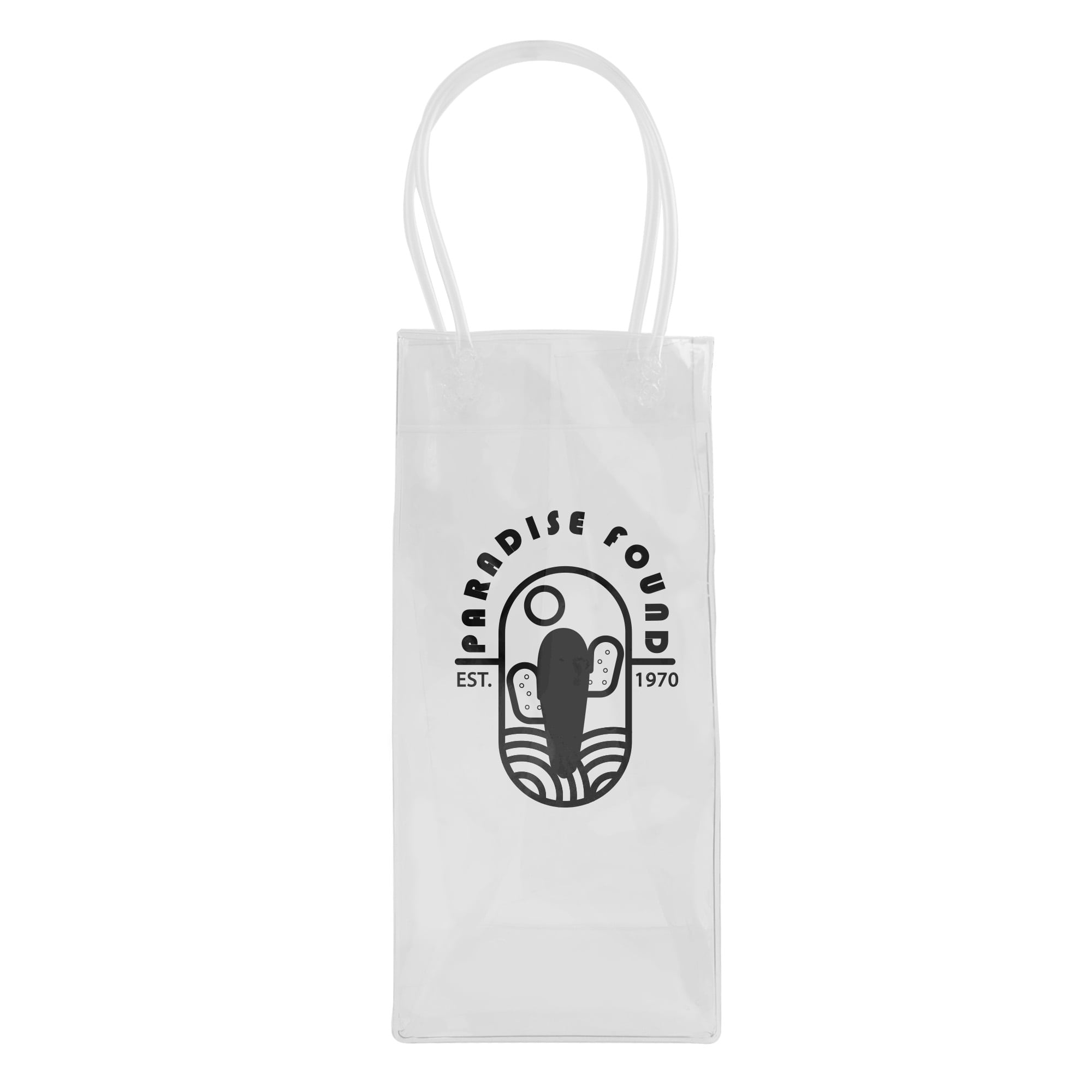 Alternative view of PVC Clear Wine Ice Tote Bag