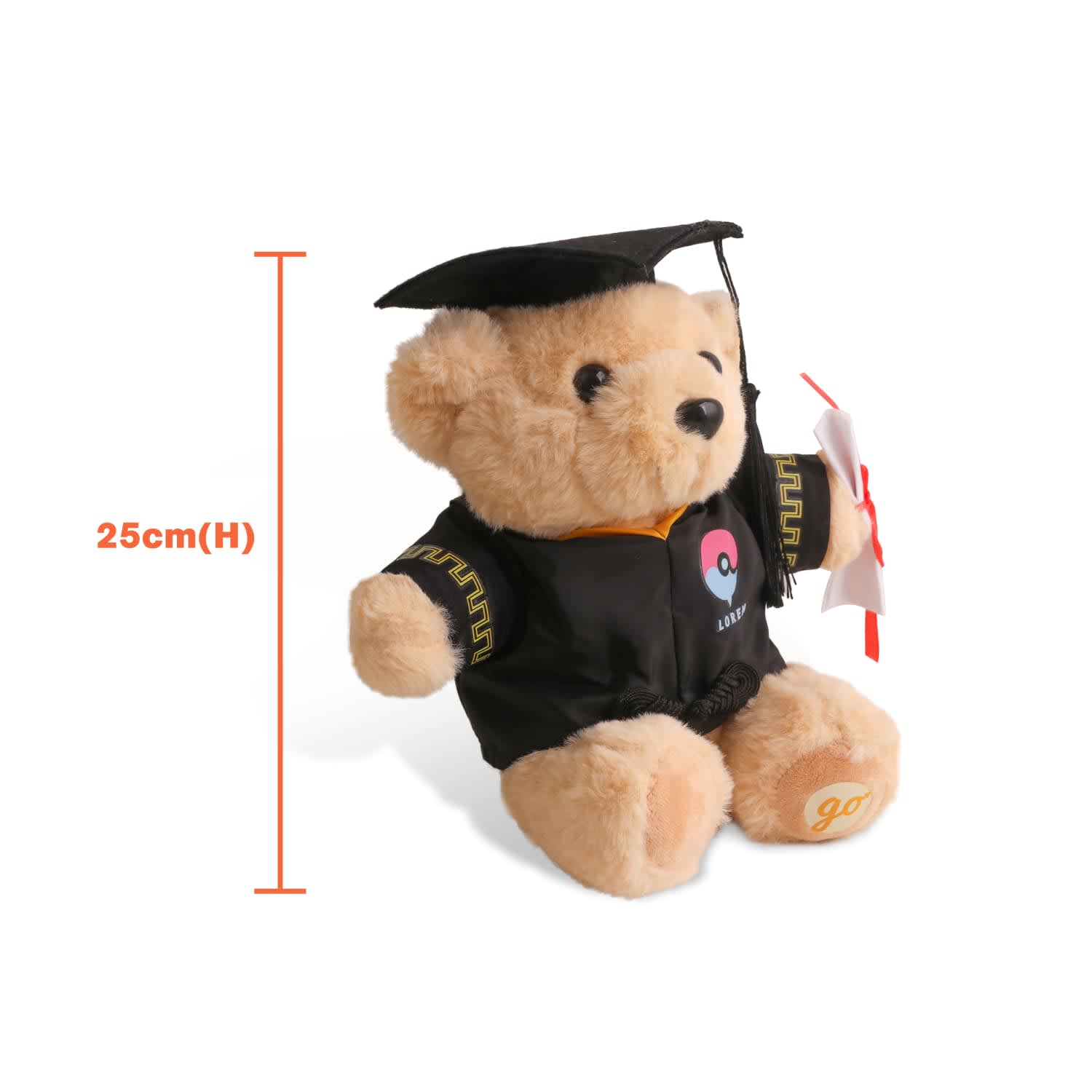 Graduation Bear Plush Toy - PCPT162 Image 