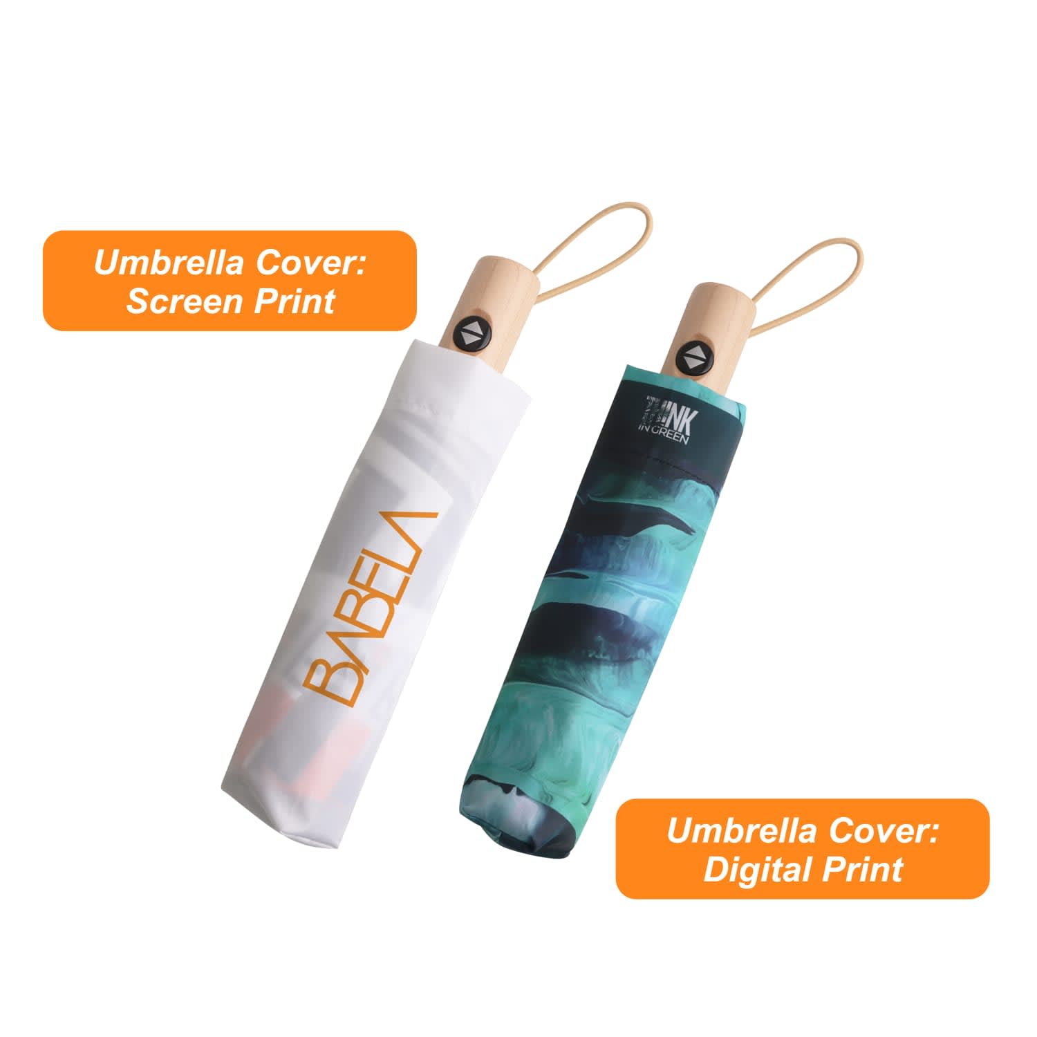 Triple folding RPET umbrella - auto open and close - PCH910 Image 