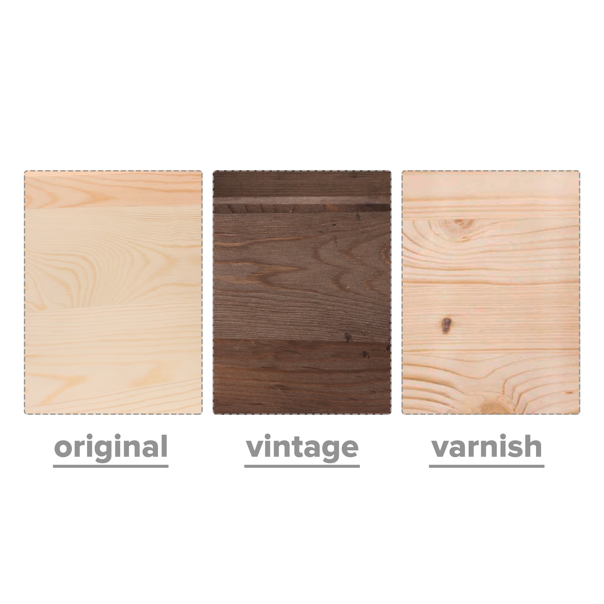Medium Wooden Storage Box - PCPB553 Image 