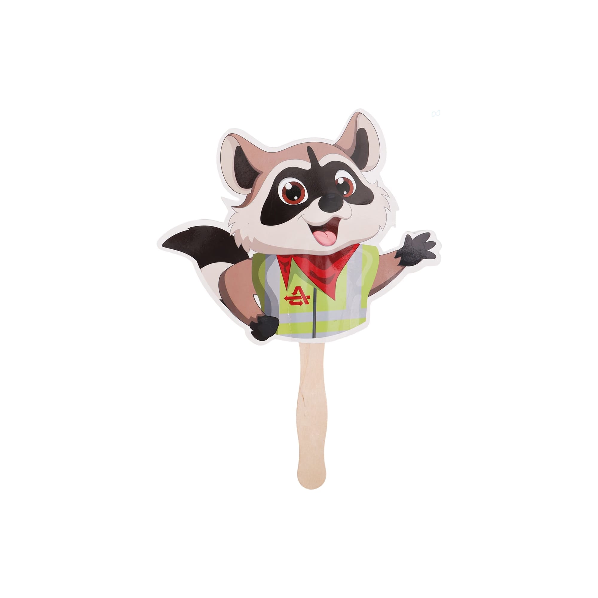 Alternative view of Custom Shape Paper Hand Fan