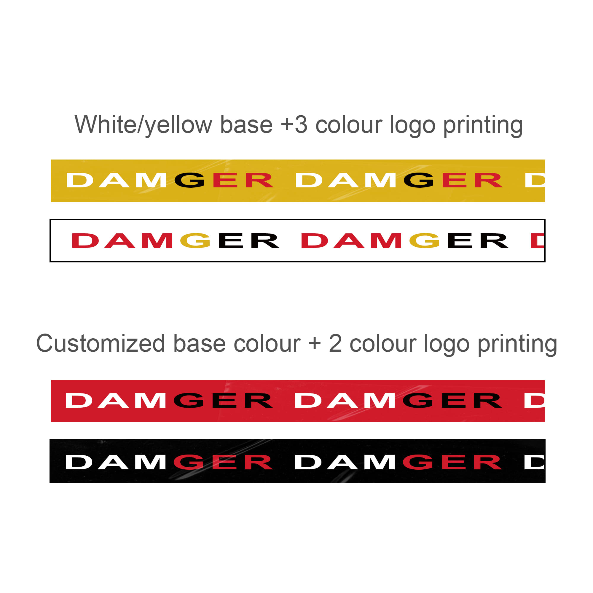 PE Barrier Tape- Full Colour Print
